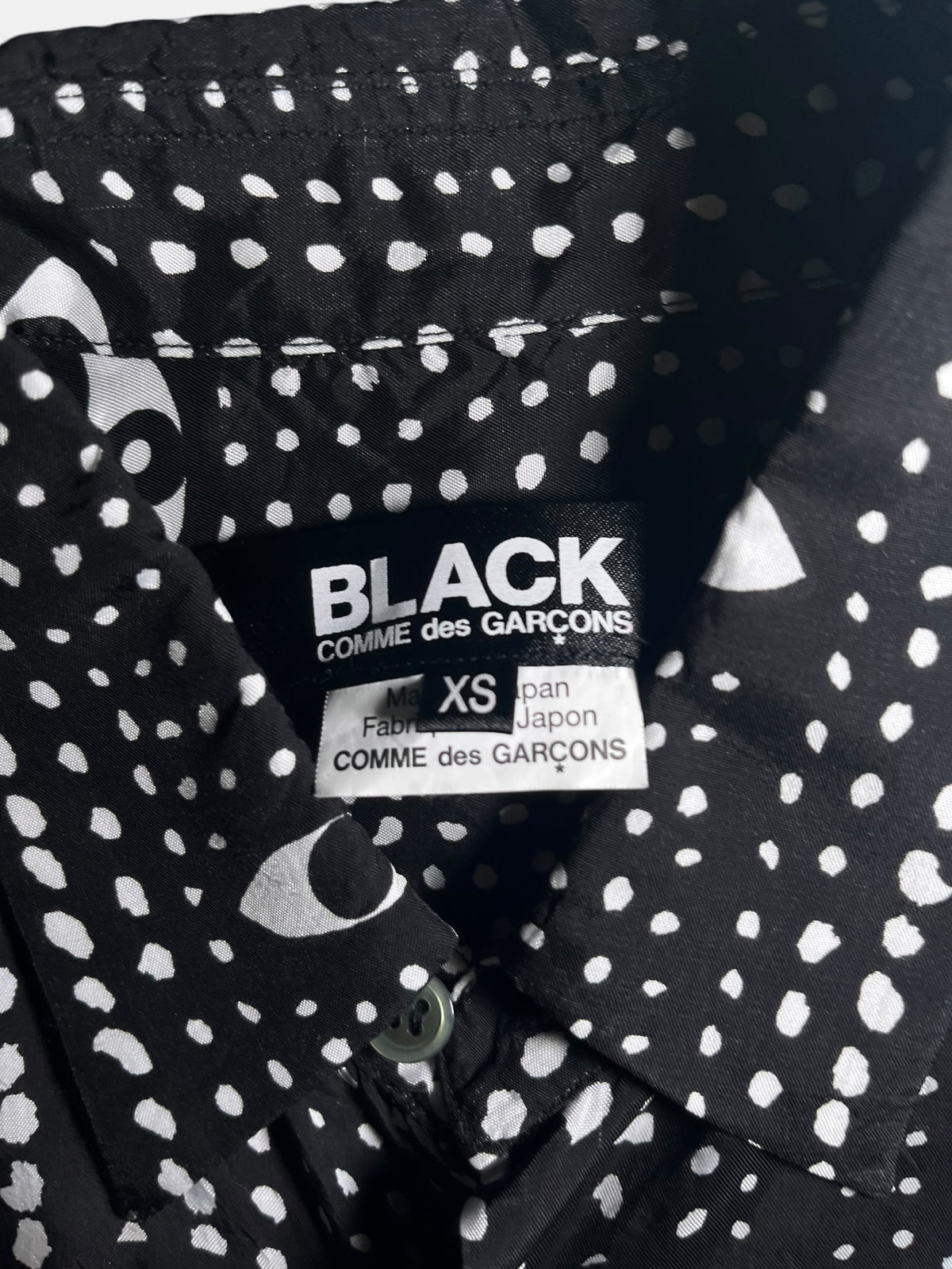 BLACK COMME des GARÇONS Eye-Print Shirt