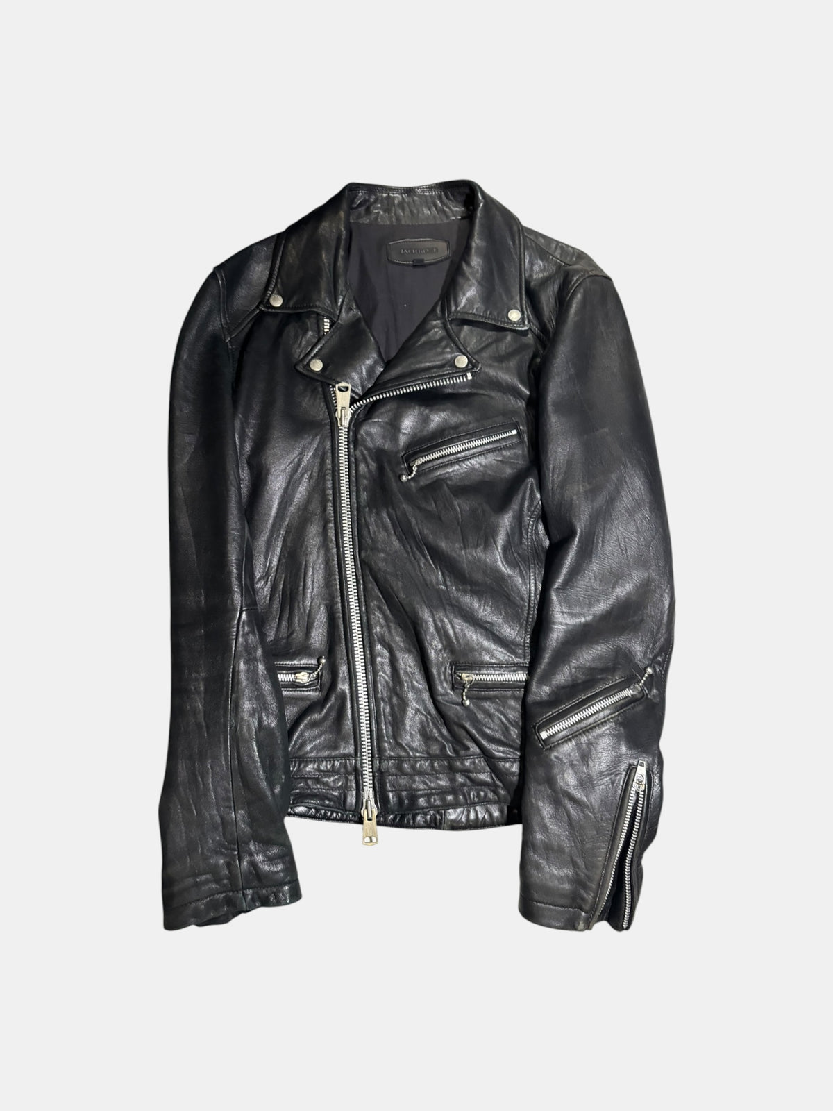 Leather Double Rider Jacket