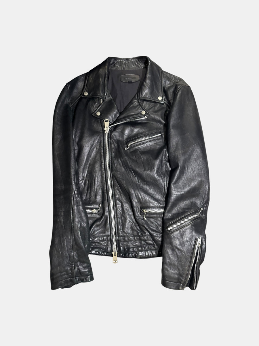 Leather Double Rider Jacket