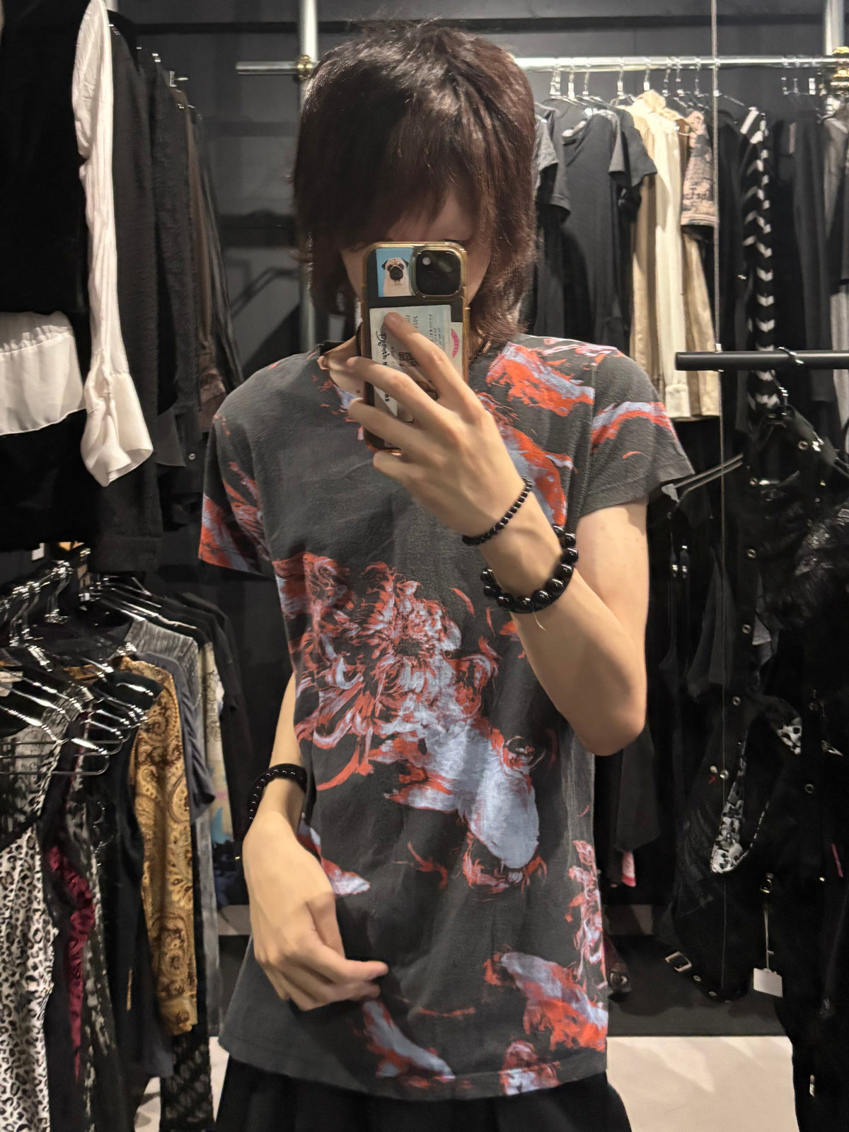 Koi-Print T-Shirt