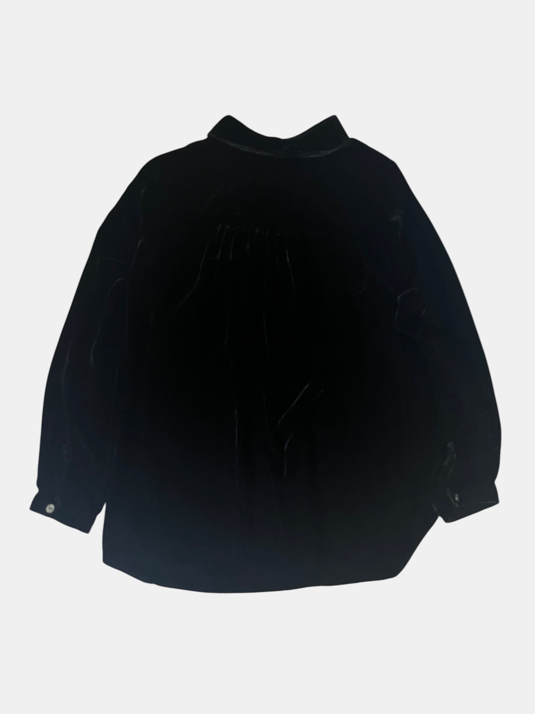 Vintage Velvet Oversized Shirt