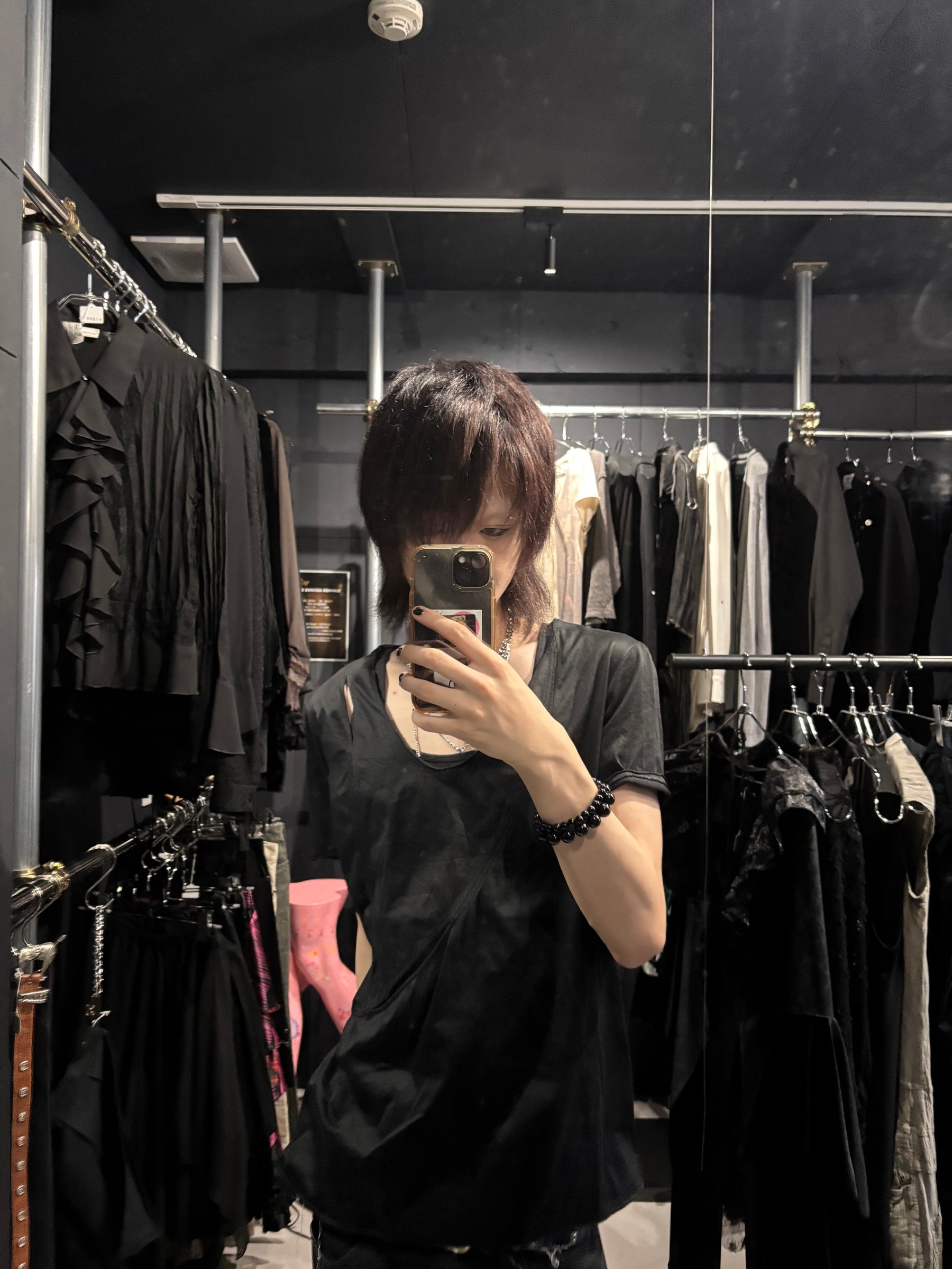 Helmut Lang Asymmetric Seam T-Shirt