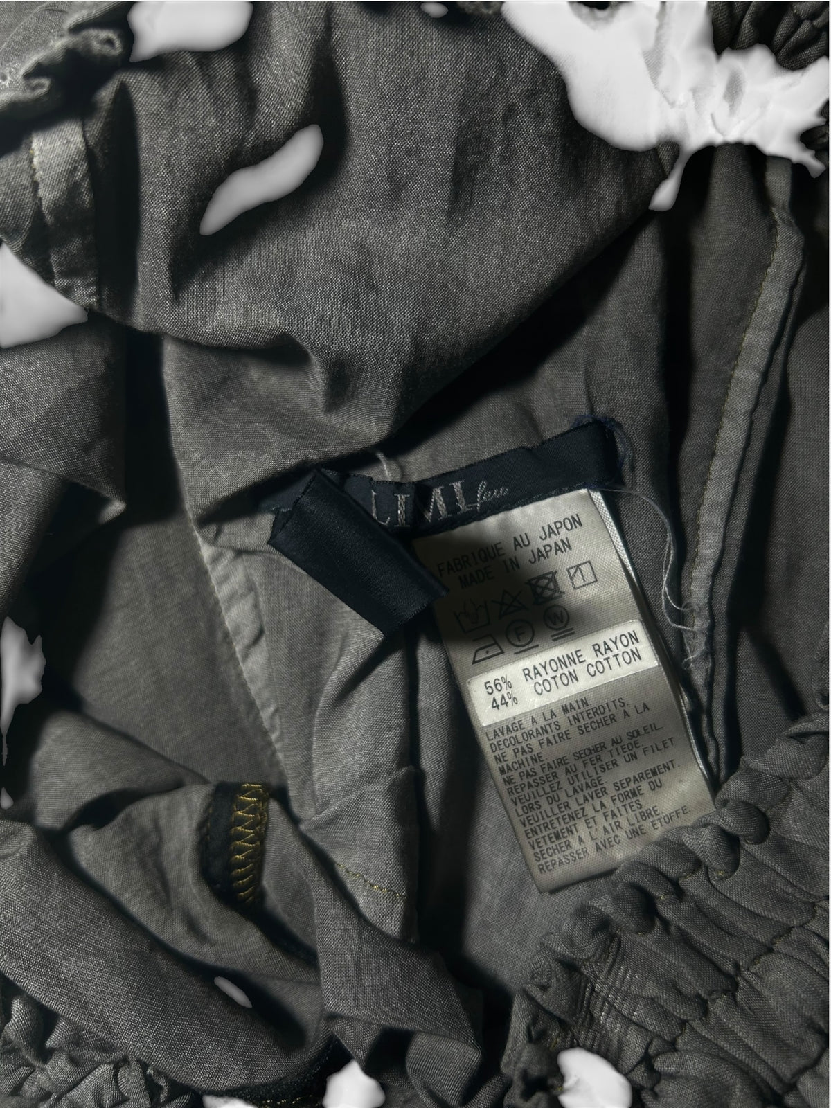 Washed Drawstring Pants