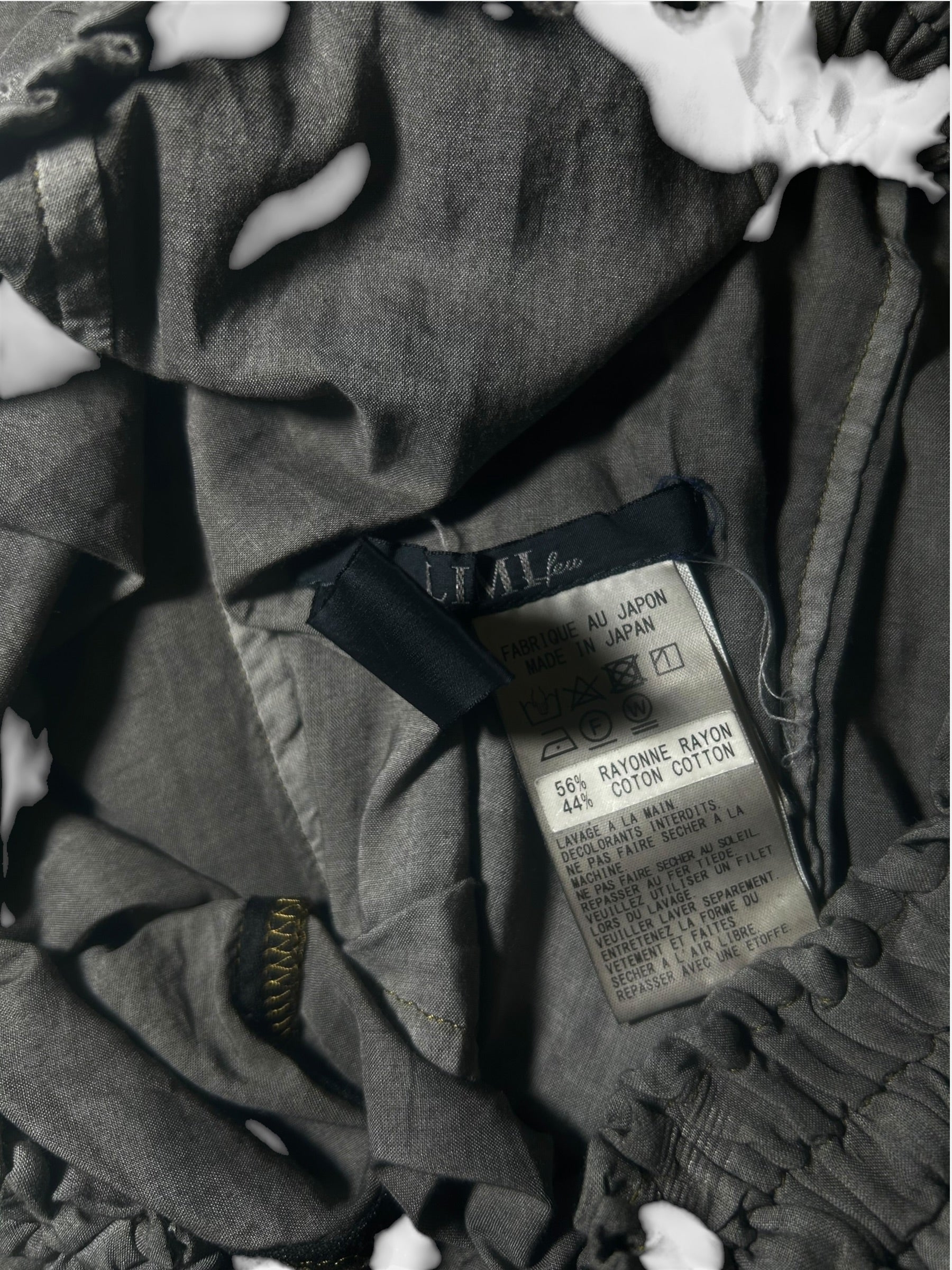 Washed Drawstring Pants