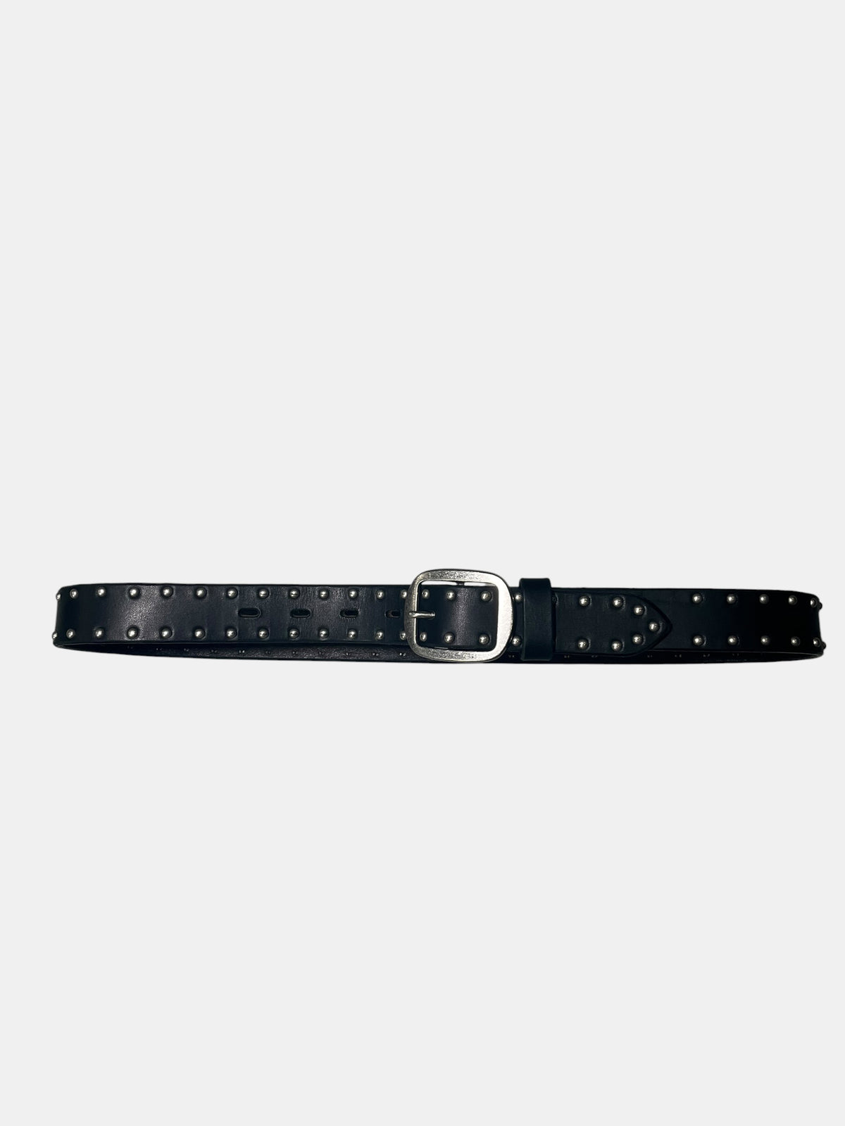 JOHN LAWRENCE SULLIVAN Studded Leather Belt