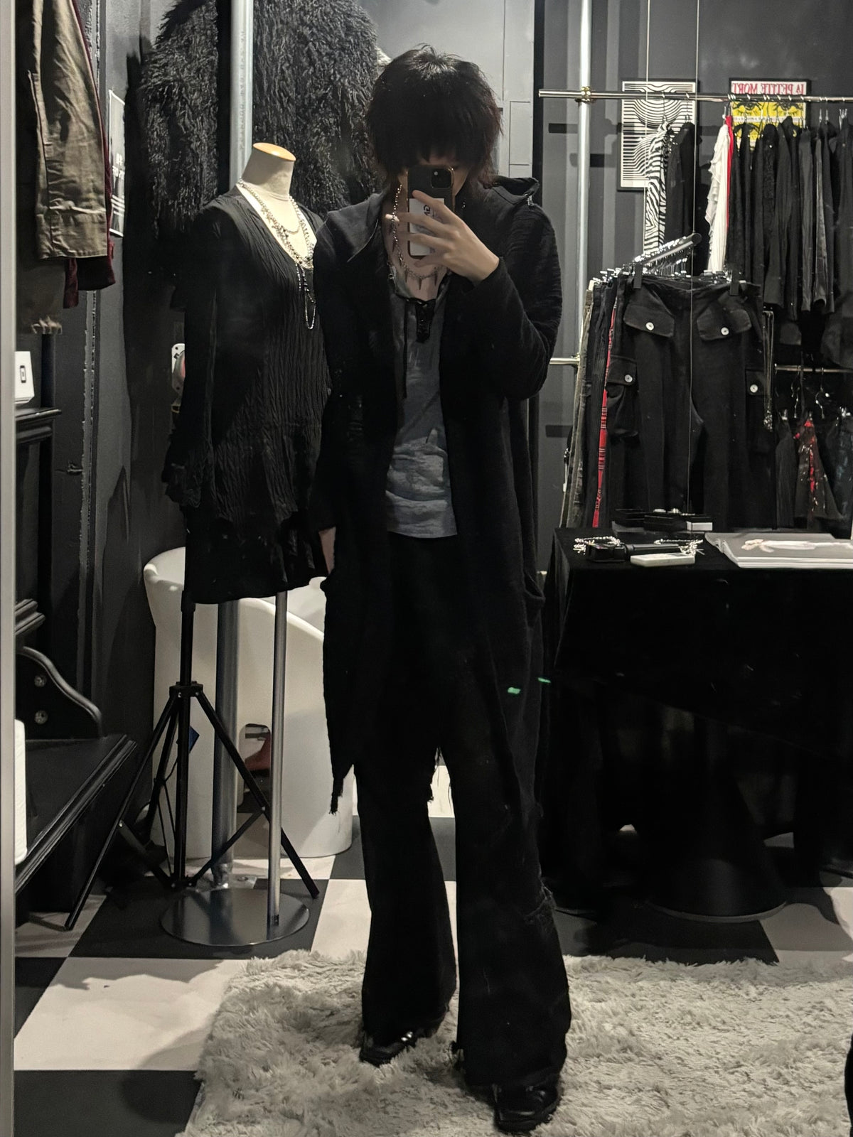Hooded Long Cardigan
