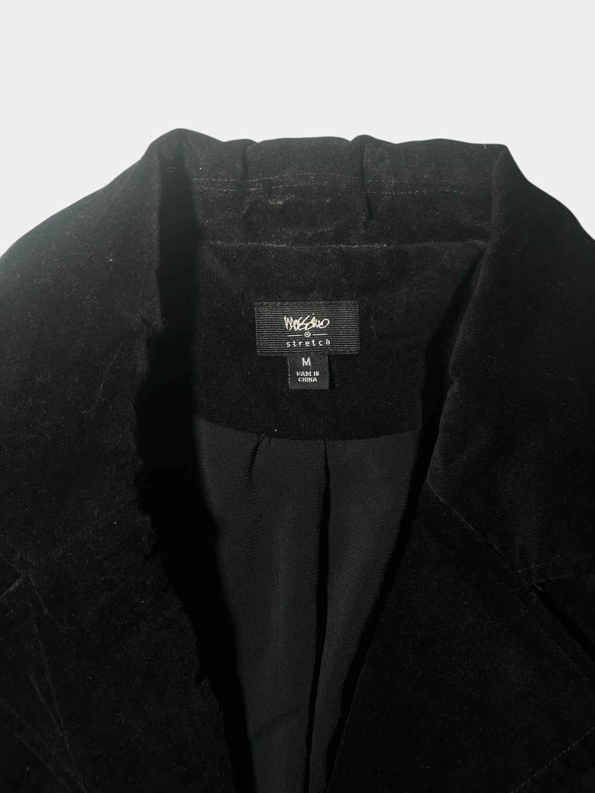 Velvet Peplum Jacket