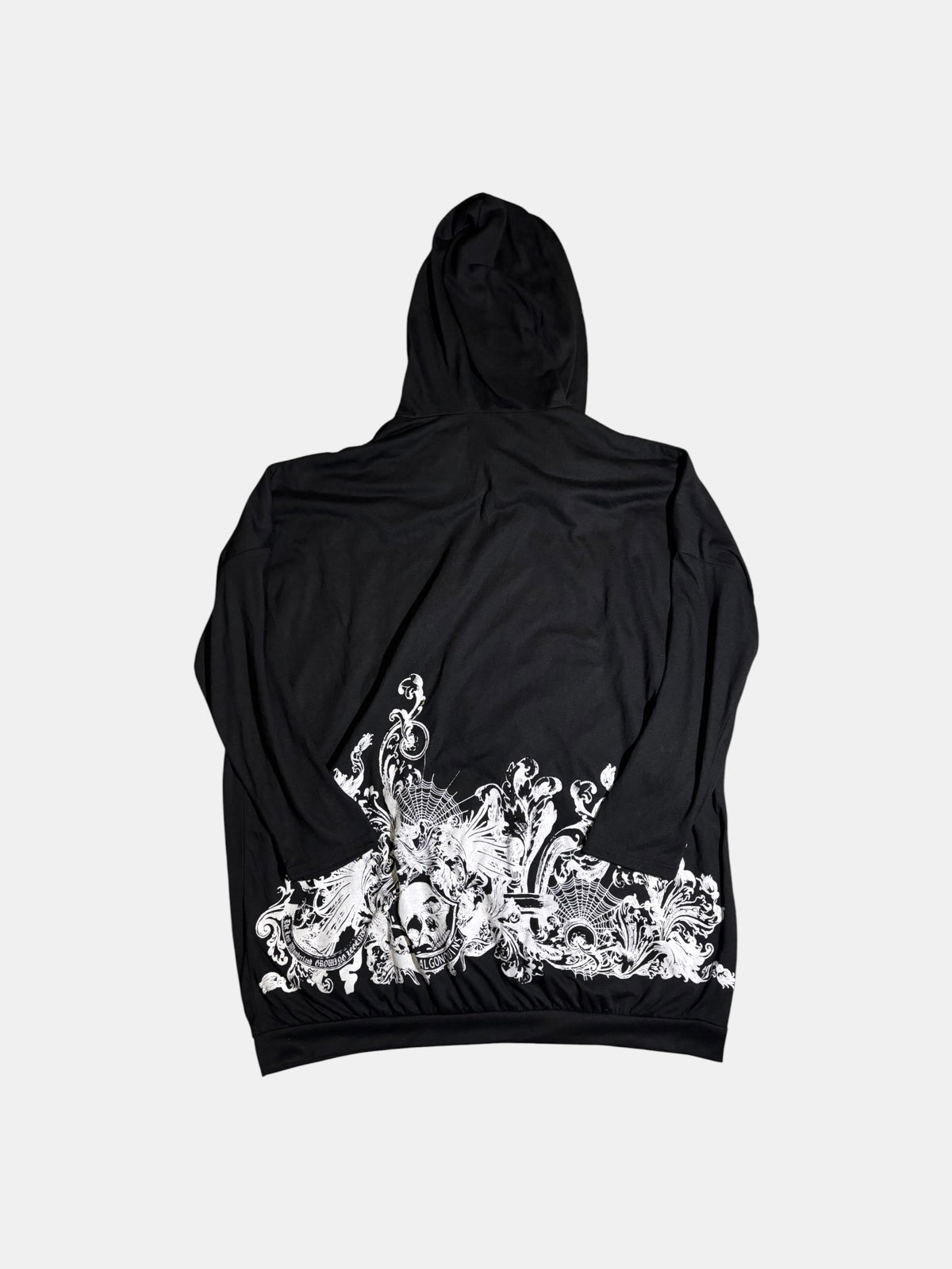 Skull Print Hoodie