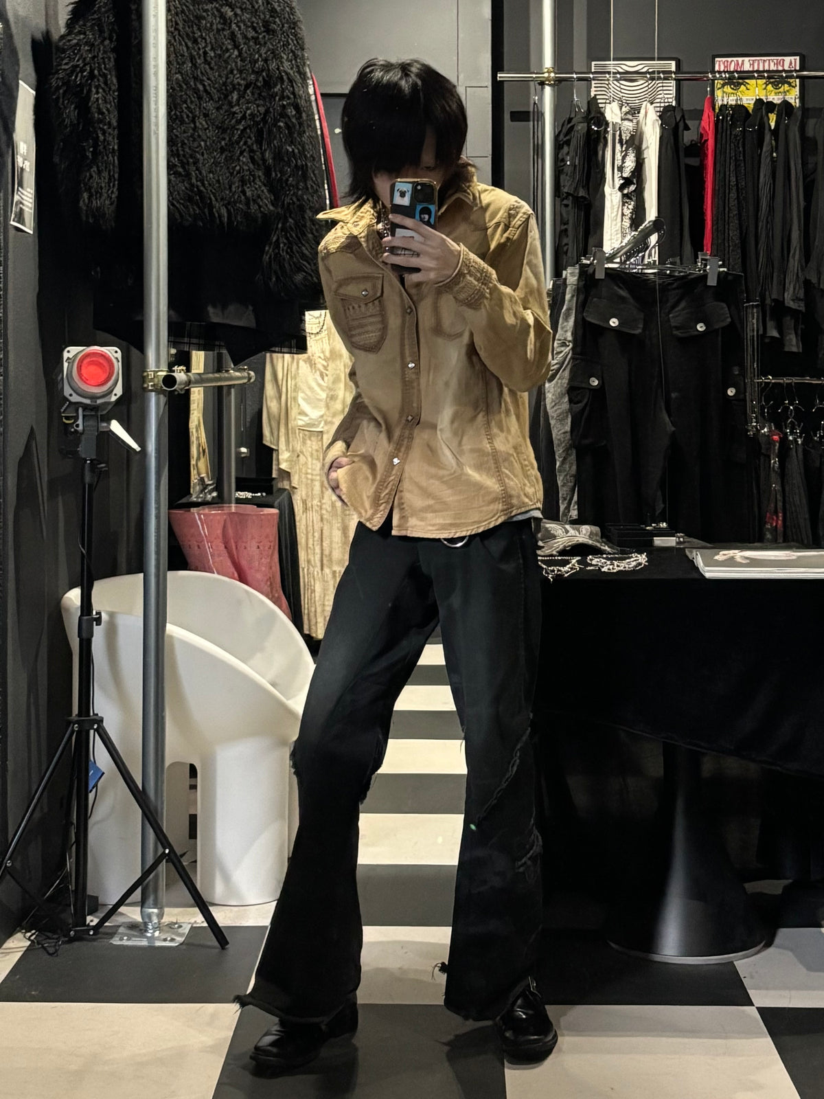 Embroidered Western Shirt