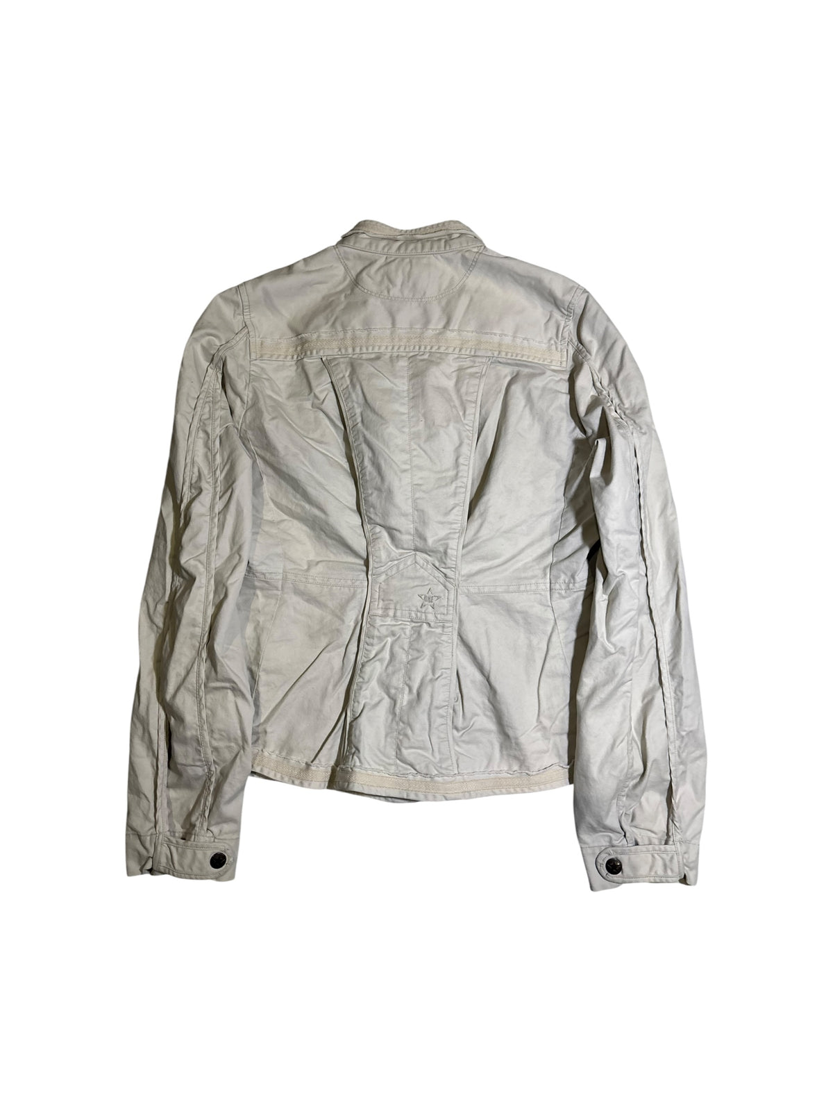 Tape-Trim Zip Jacket