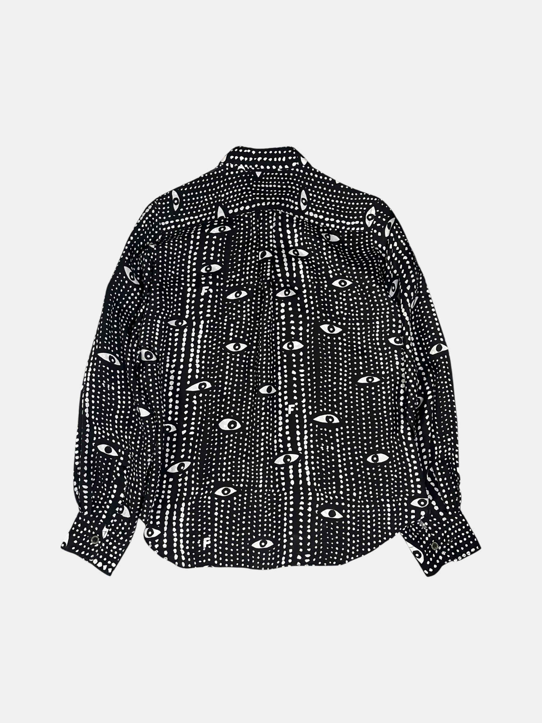 BLACK COMME des GARÇONS Eye-Print Shirt