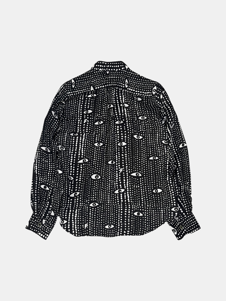 BLACK COMME des GARÇONS Eye-Print Shirt