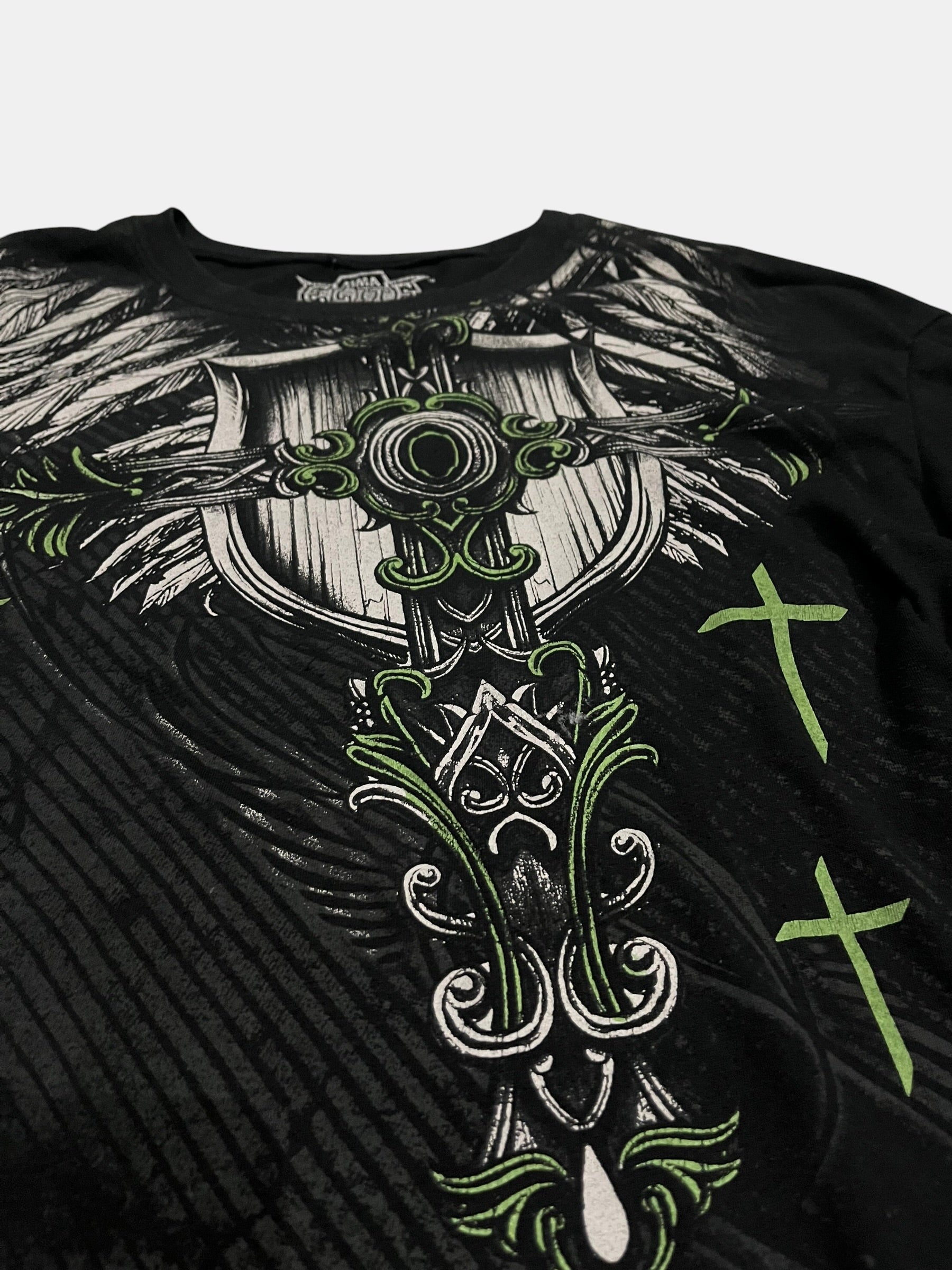 Y2K Layered Graphic Long Sleeve