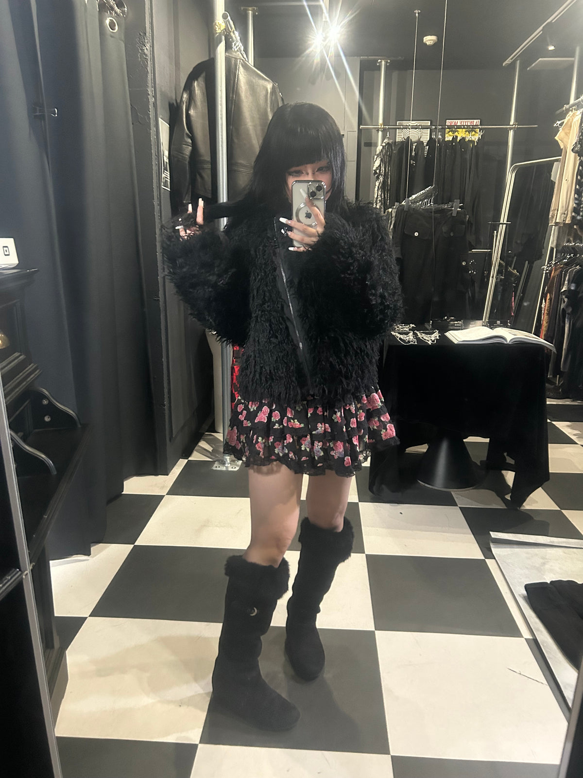 Shaggy Fur Jacket