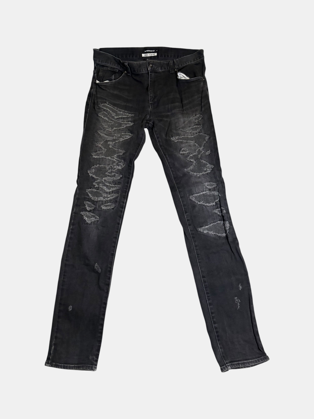 semanticdesign Damage Repair Skinny Jeans