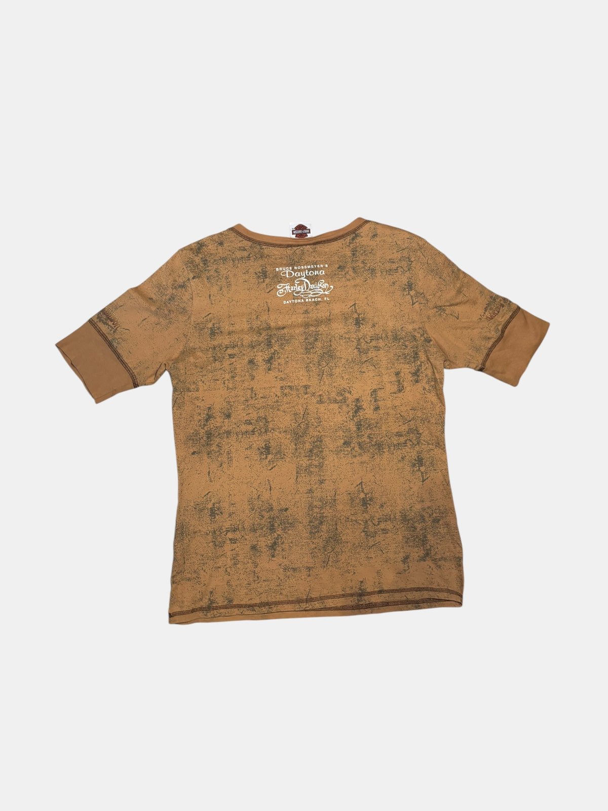 Contrast-Trim Graphic T-Shirt