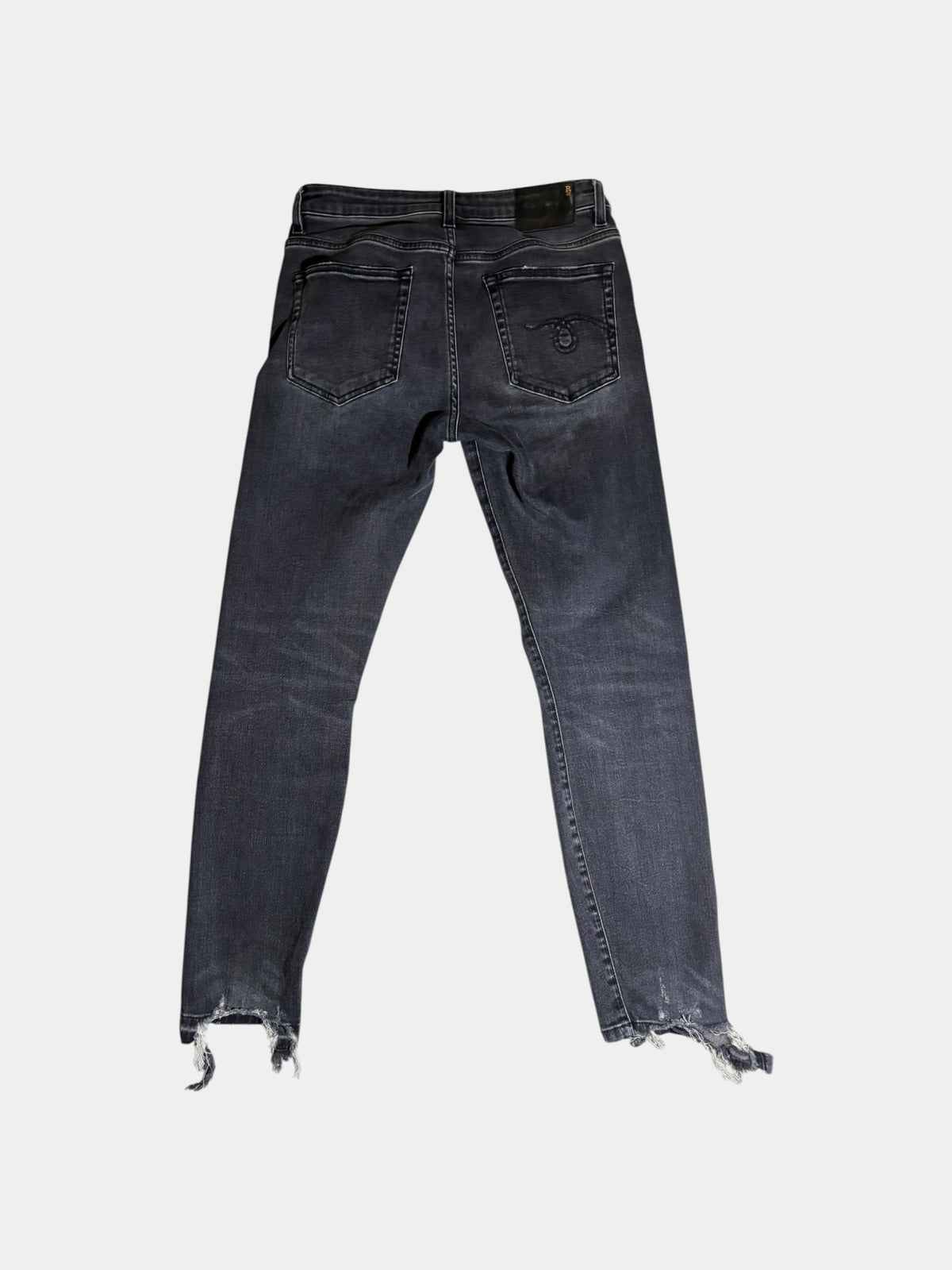 Zip-Pocket Skinny Jeans