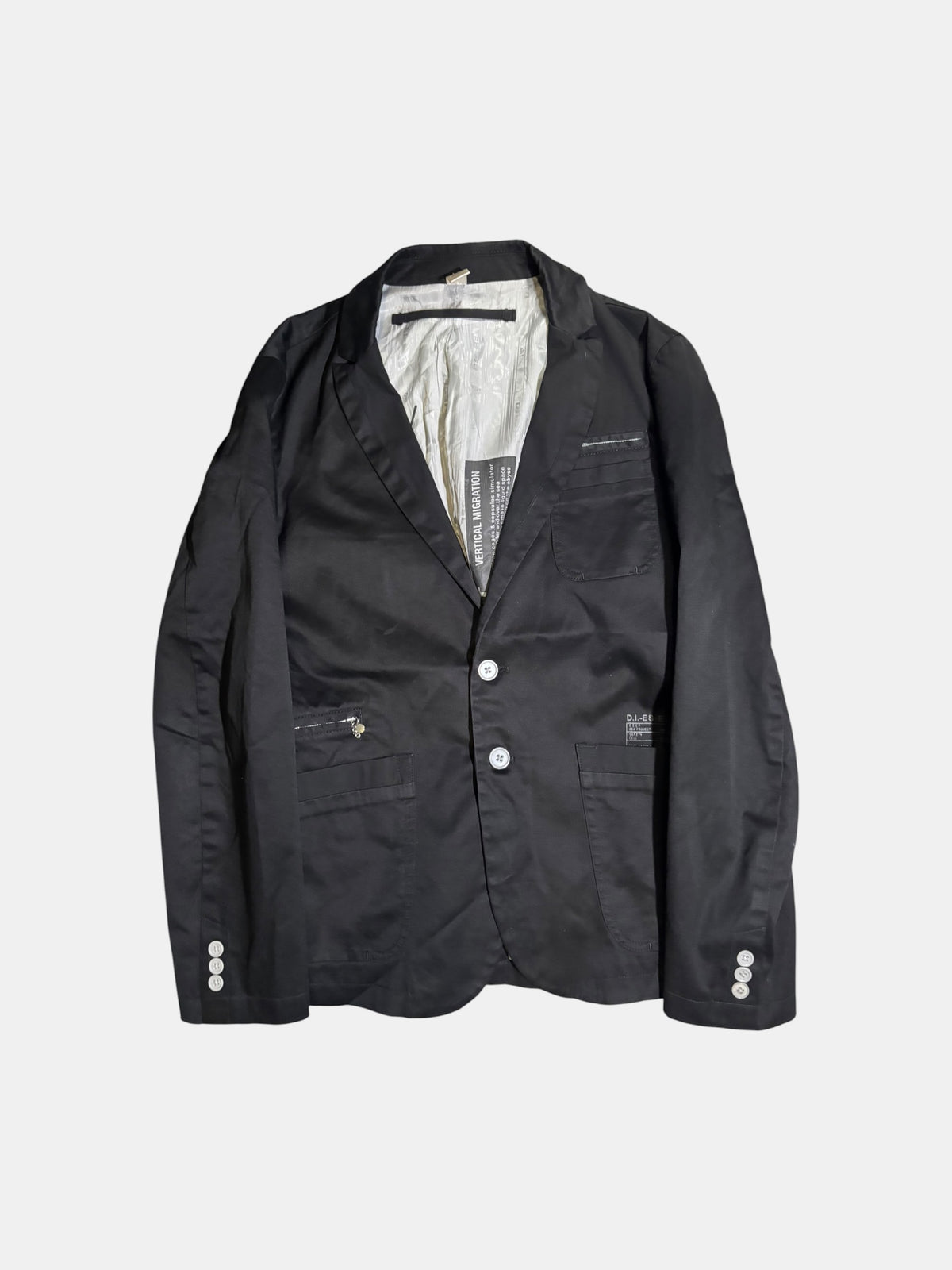 Graphic-Lining Blazer