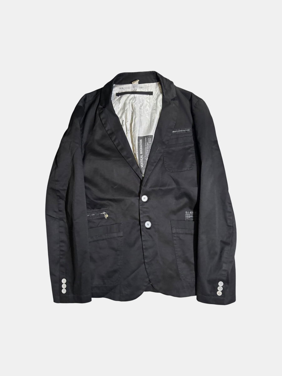 Graphic-Lining Blazer