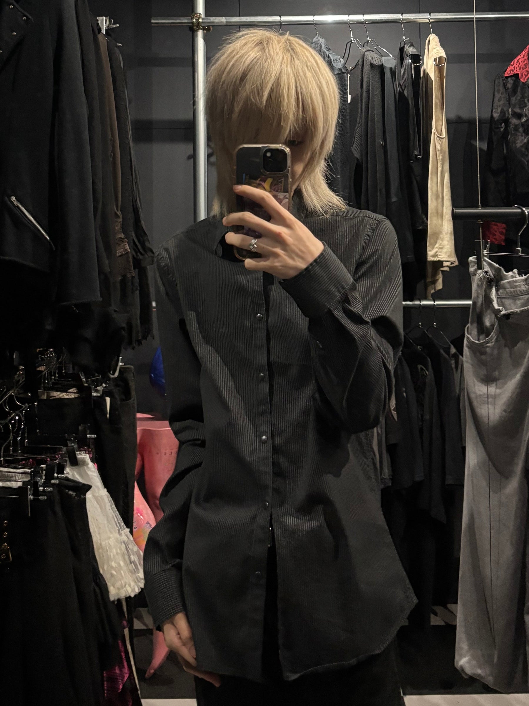 Armani Exchange Pinstripe Shirt