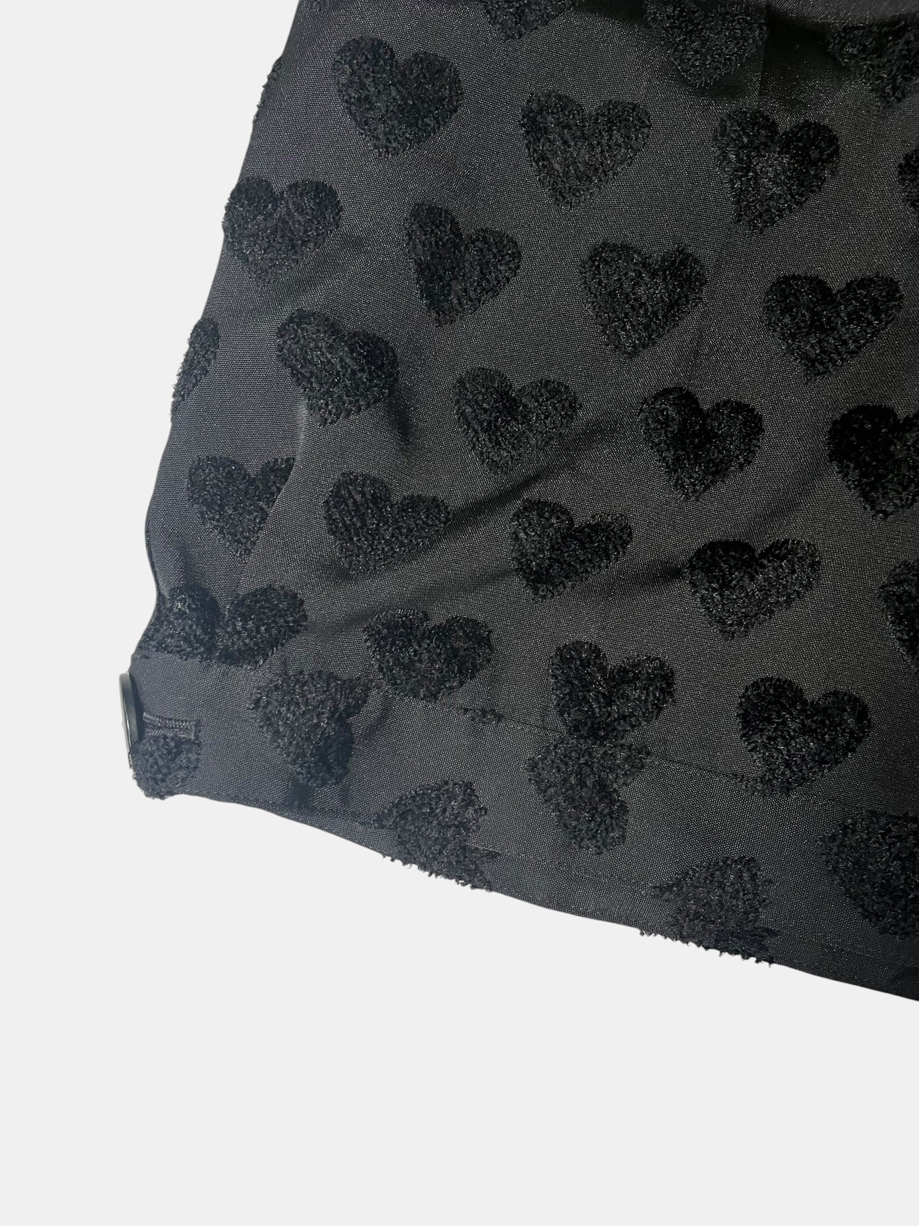 MIHO MATSUDA Heart-Pattern Cuffed Shorts