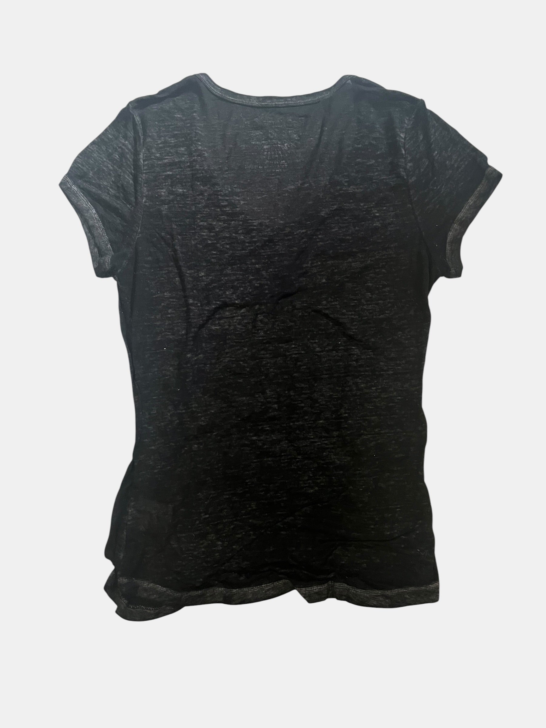 Rocker Girl Winged Shamrock V-Neck Tee