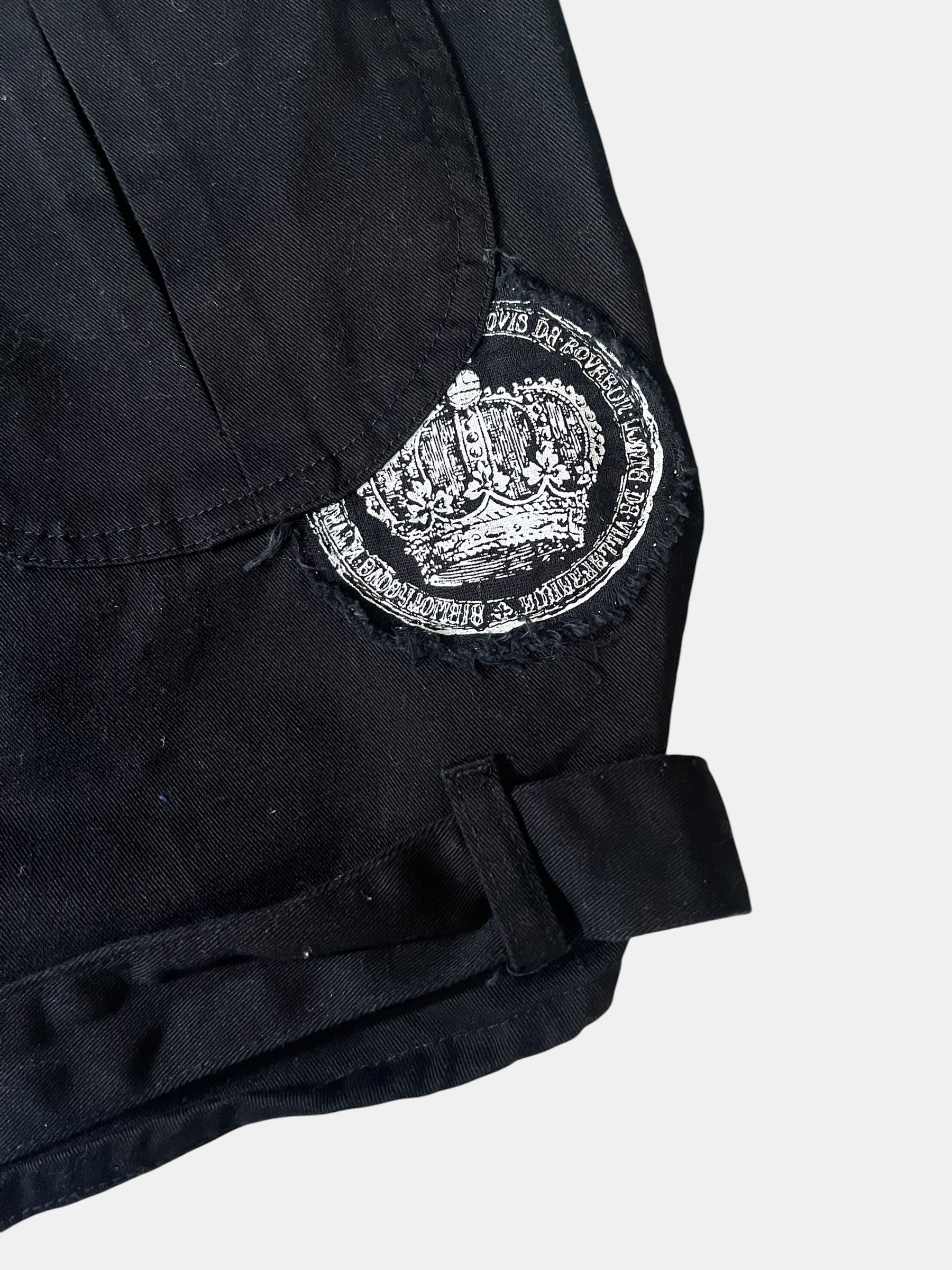 MAD PUNKS Suspender Shorts