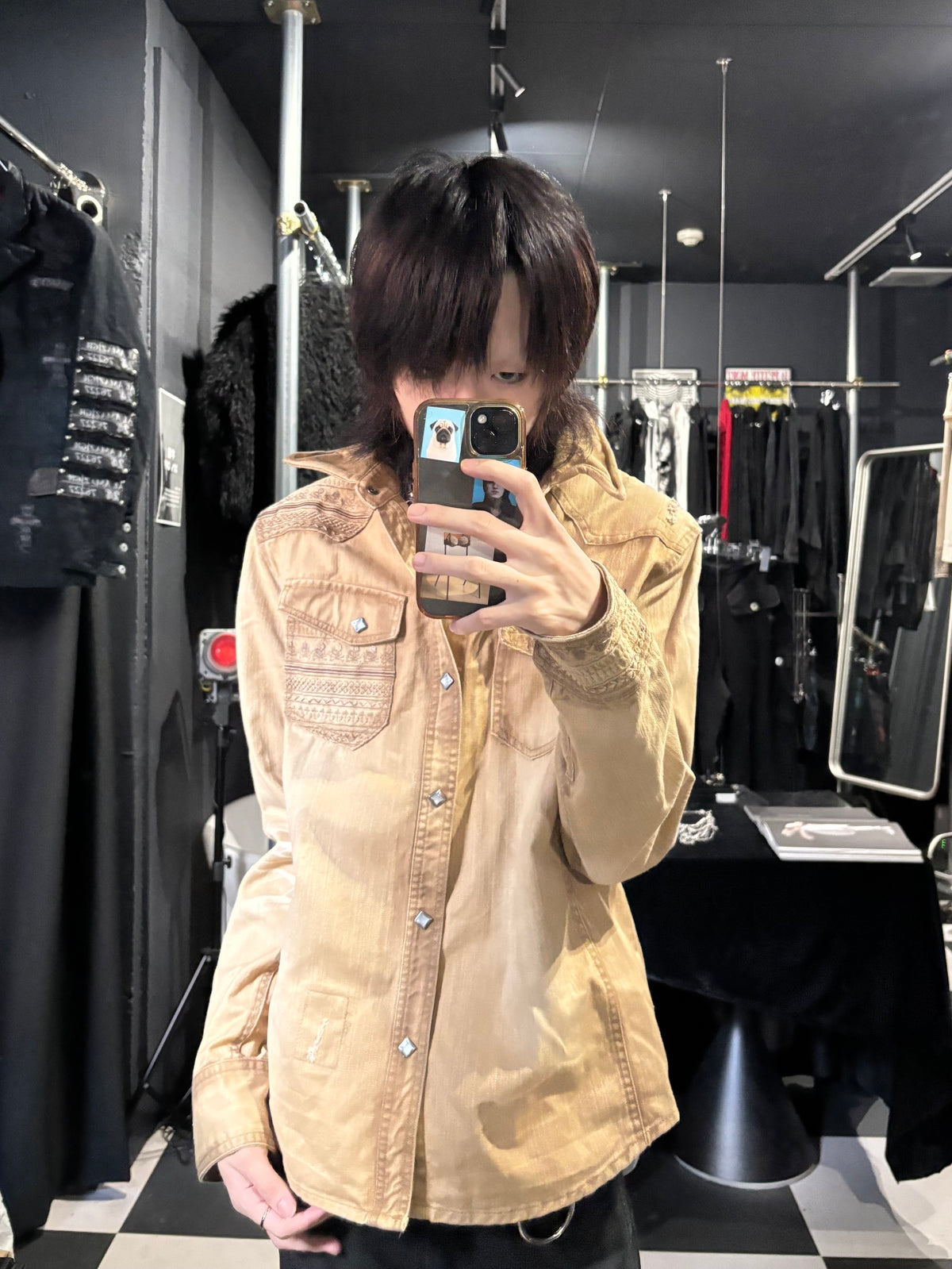 Embroidered Western Shirt