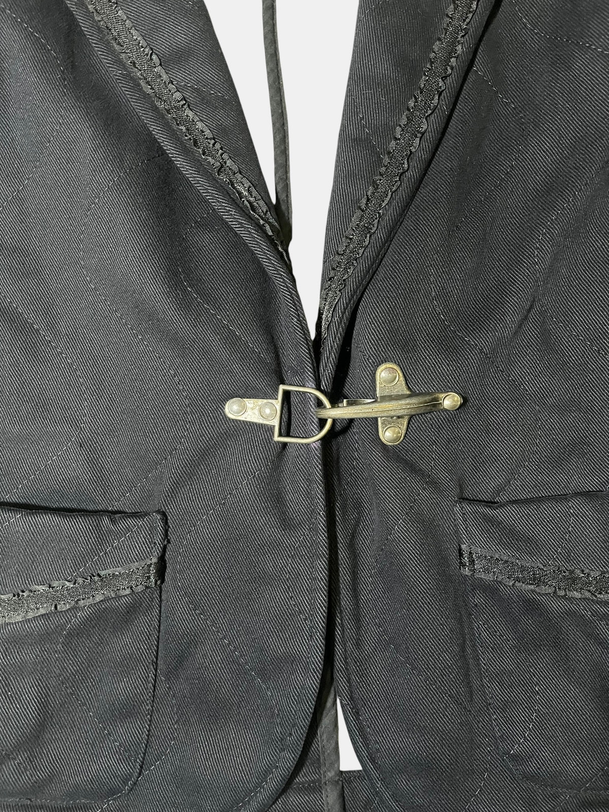 H.Jelly Lace-Trim Jacket