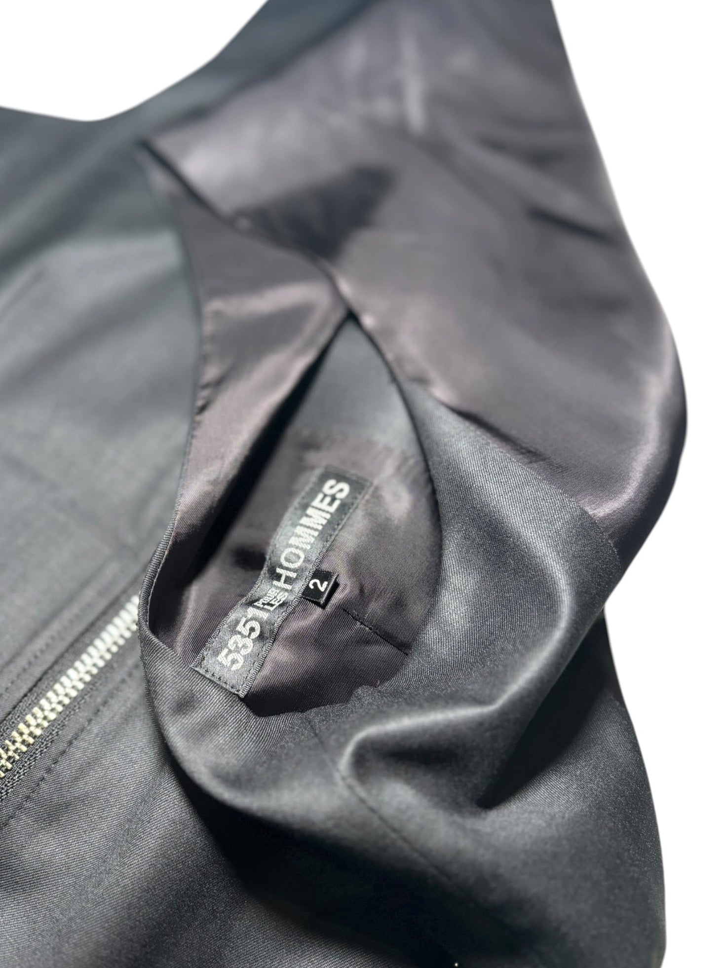 Triple-Zip Tailored Vest
