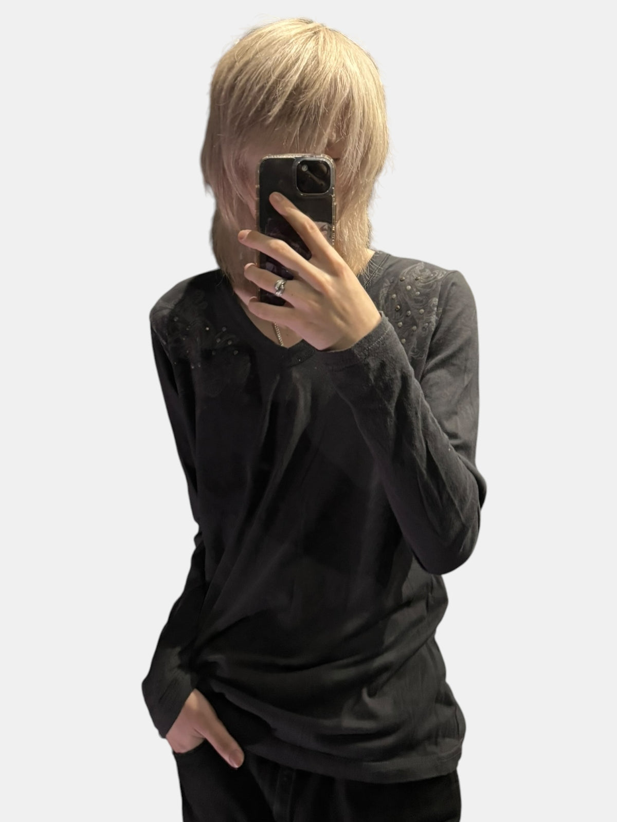Harley-Davidson Embellished Long-Sleeve Tee