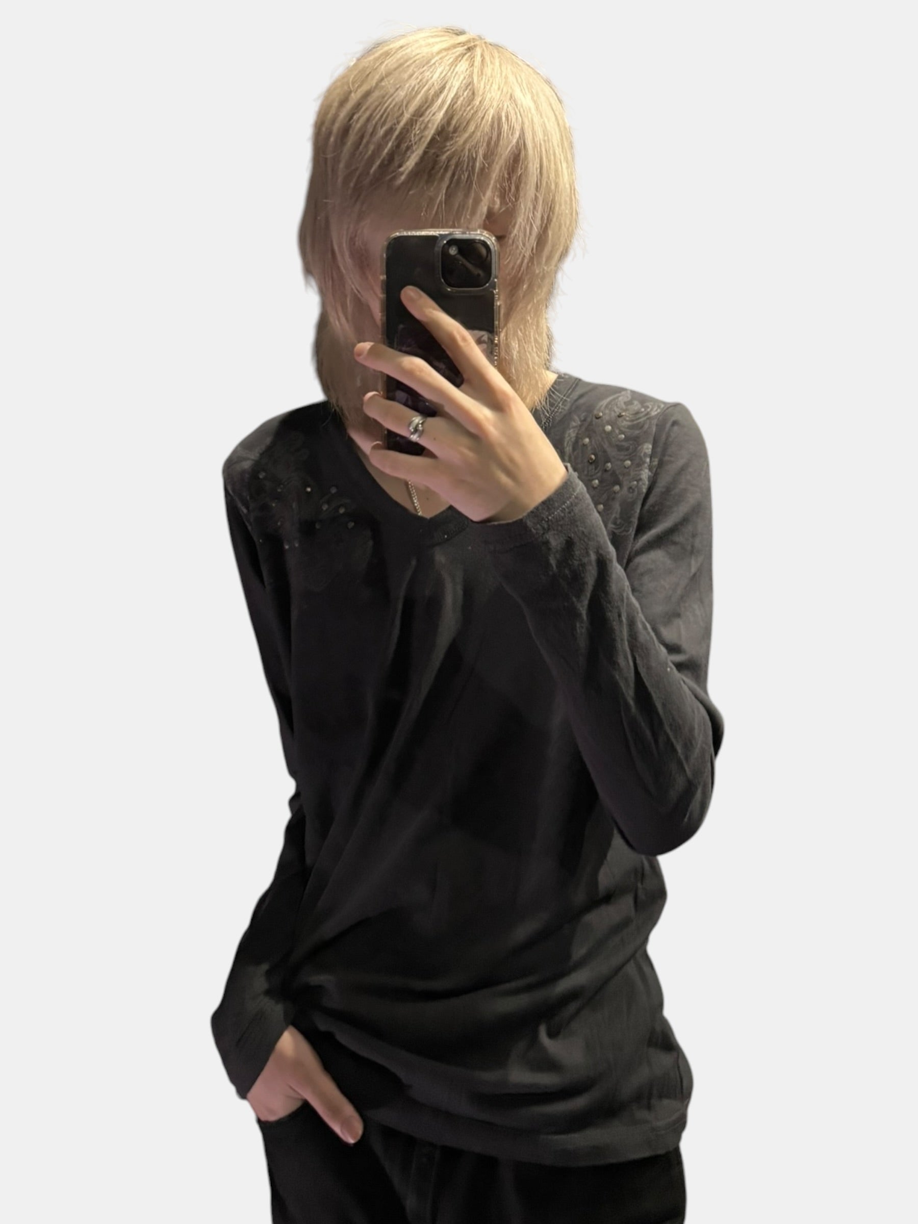 Harley-Davidson Embellished Long-Sleeve Tee