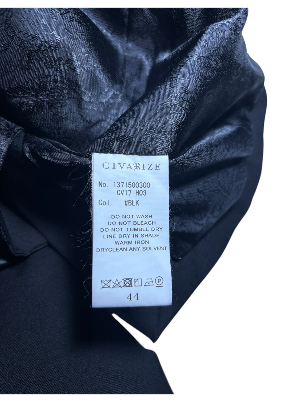 Zip-Detail Tailored Blazer