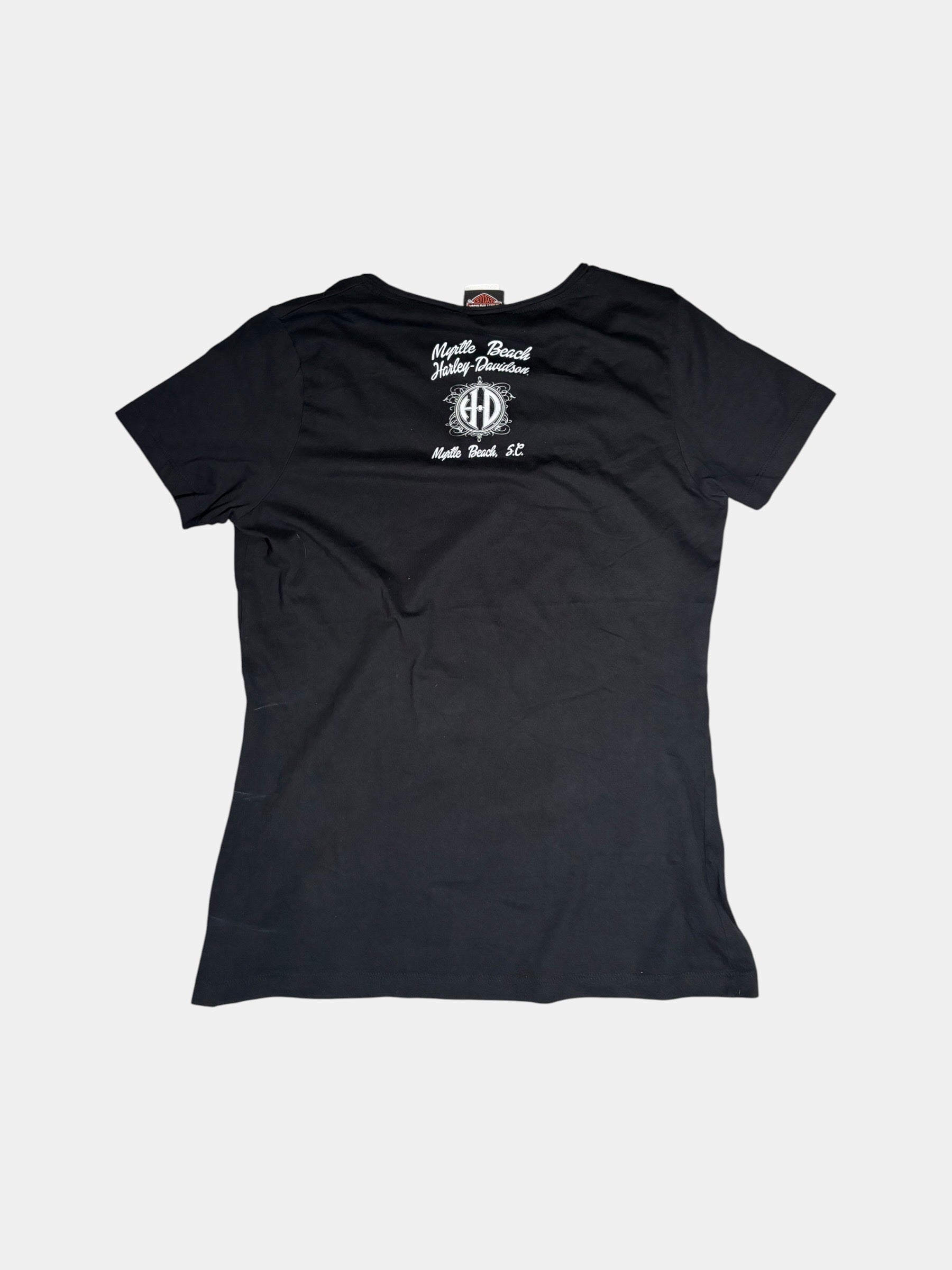 Myrtle Beach Skull Graphic T-Shirt