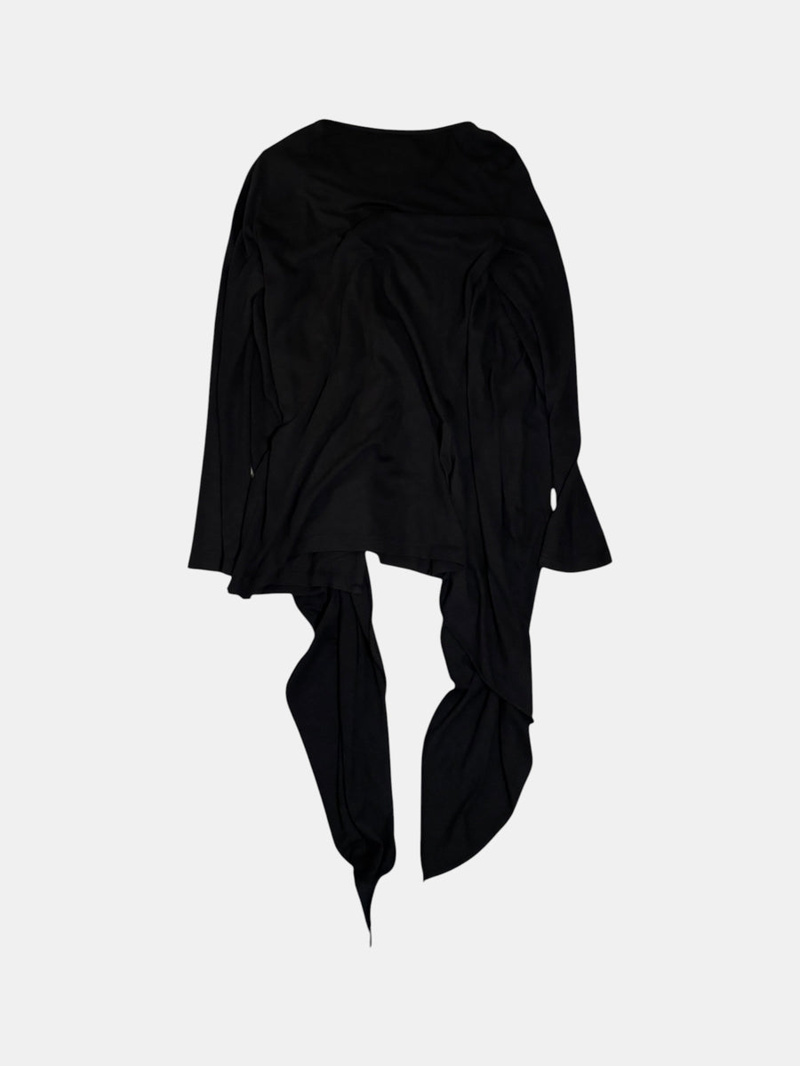goa Draped Asymmetric Cardigan