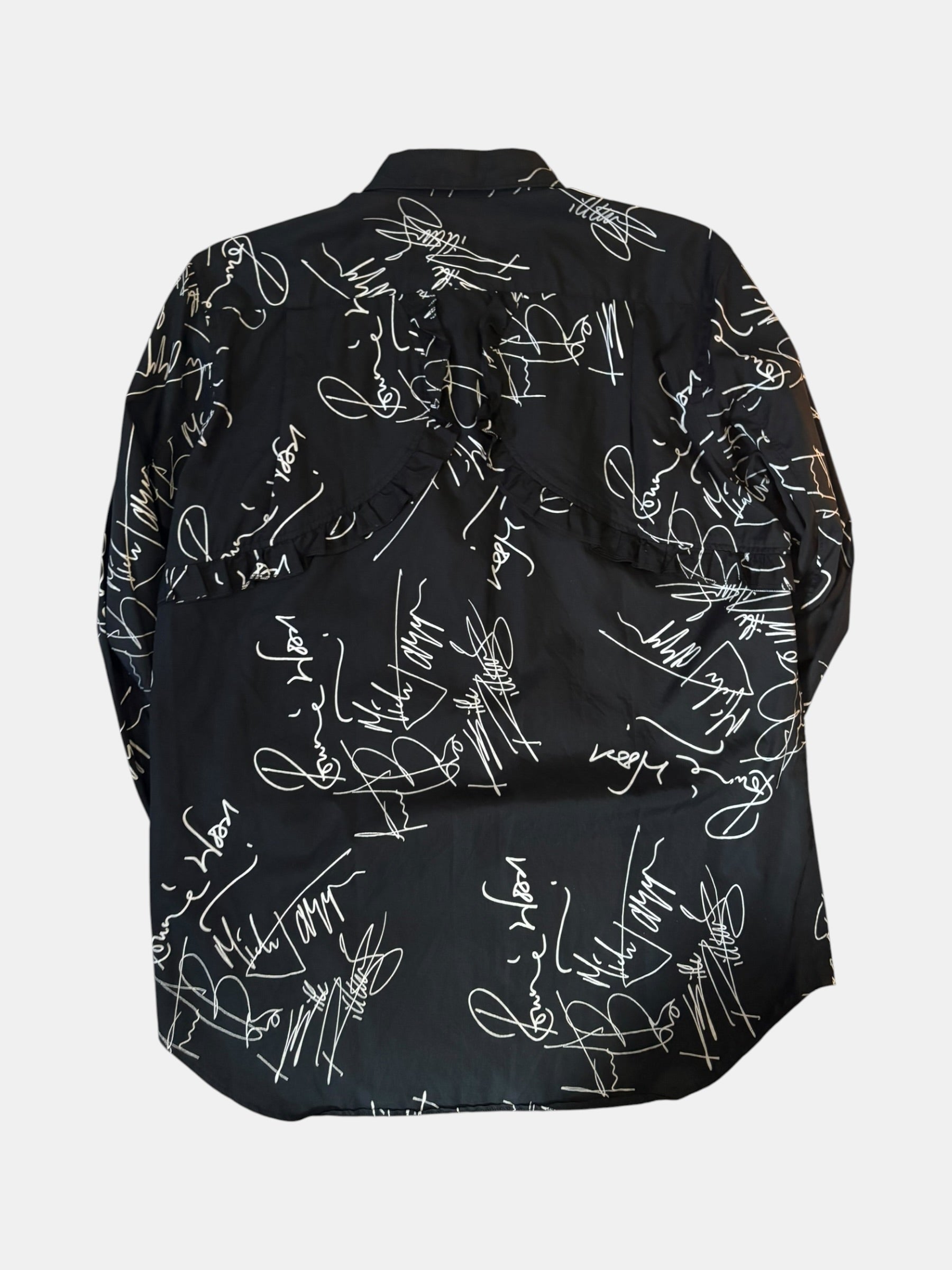 COMME des GARÇONS HOMME PLUS Scribble-Print Shirt
