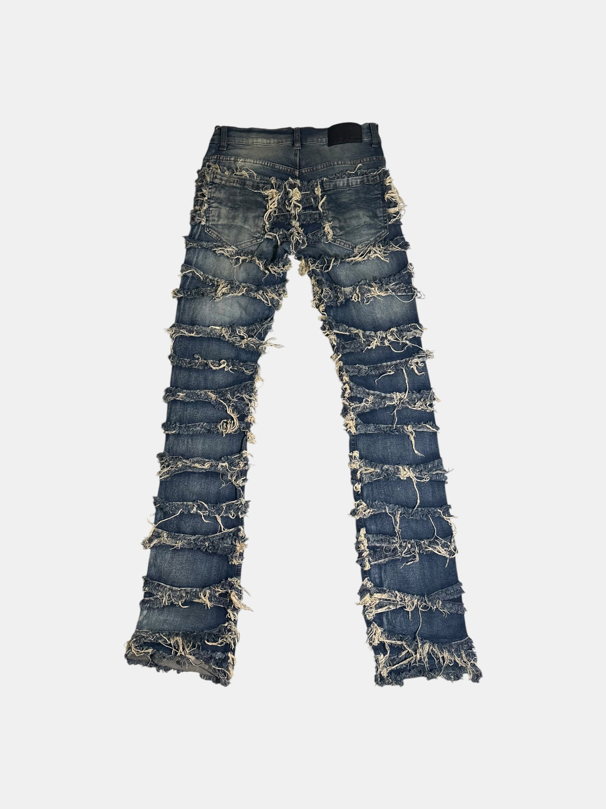 Frayed Stacked Jeans