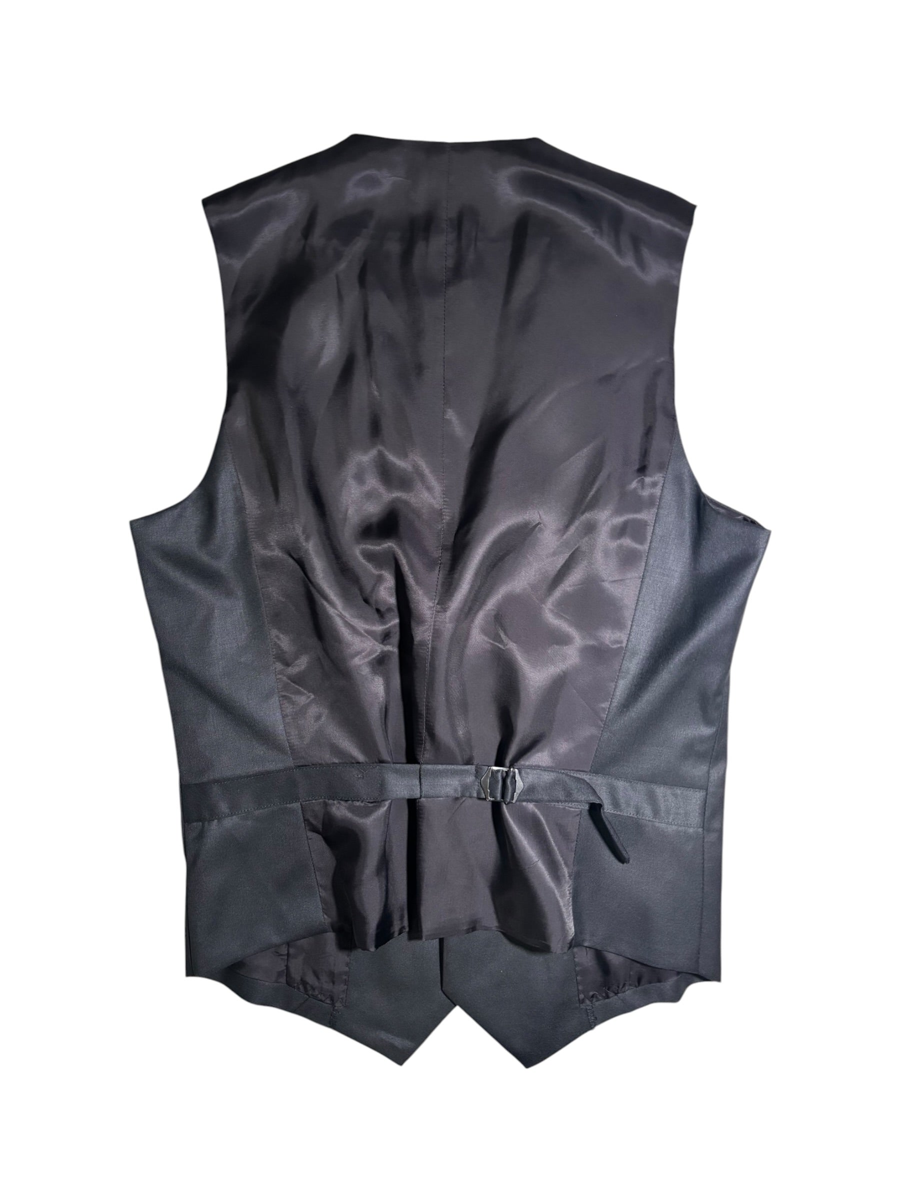 Triple-Zip Tailored Vest