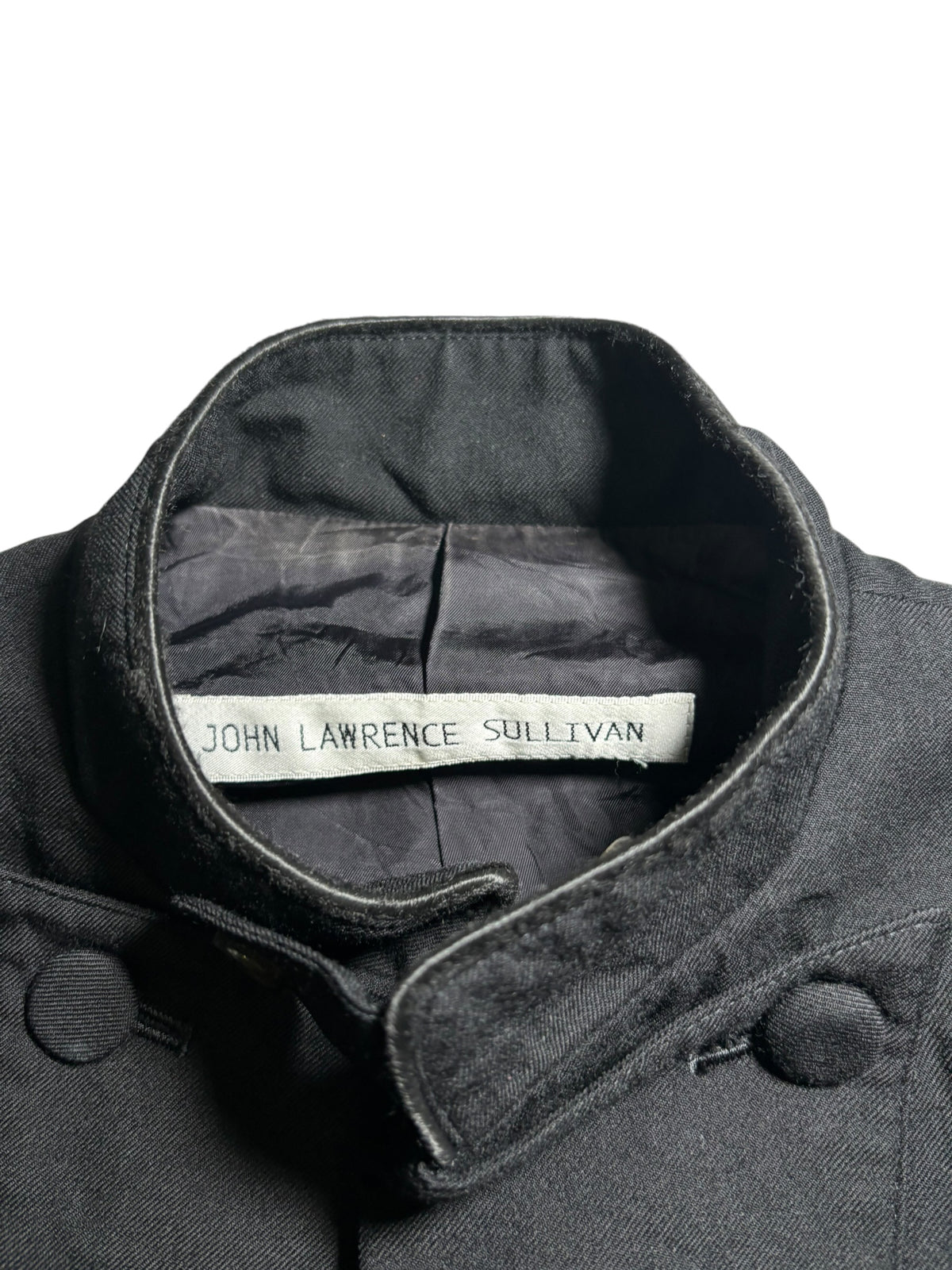 Stand-Collar Military Jacket