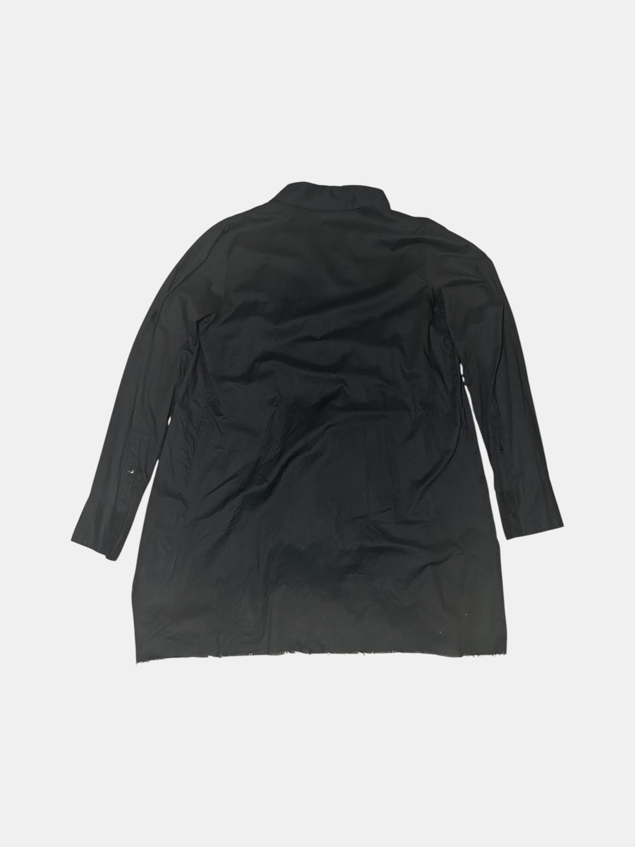 GADGET GROW Draped Asymmetric Shirt