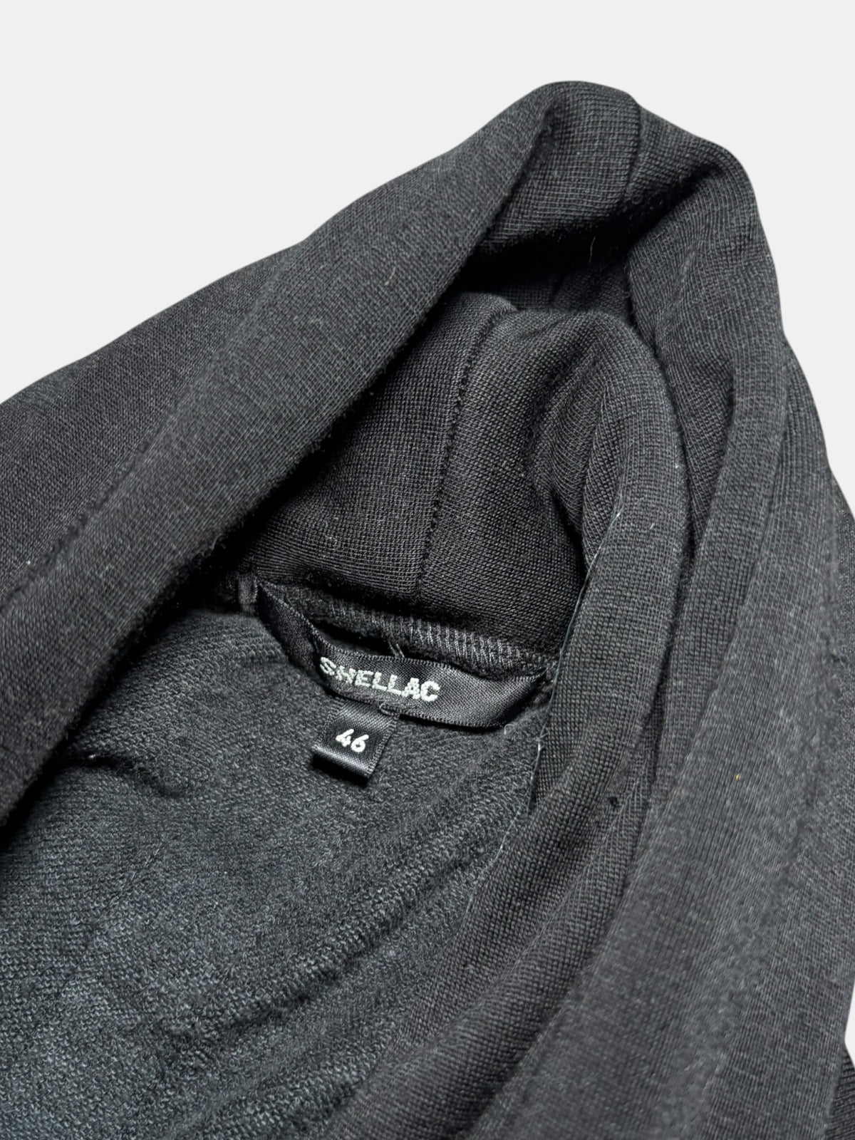 Drape-Collar Cardigan