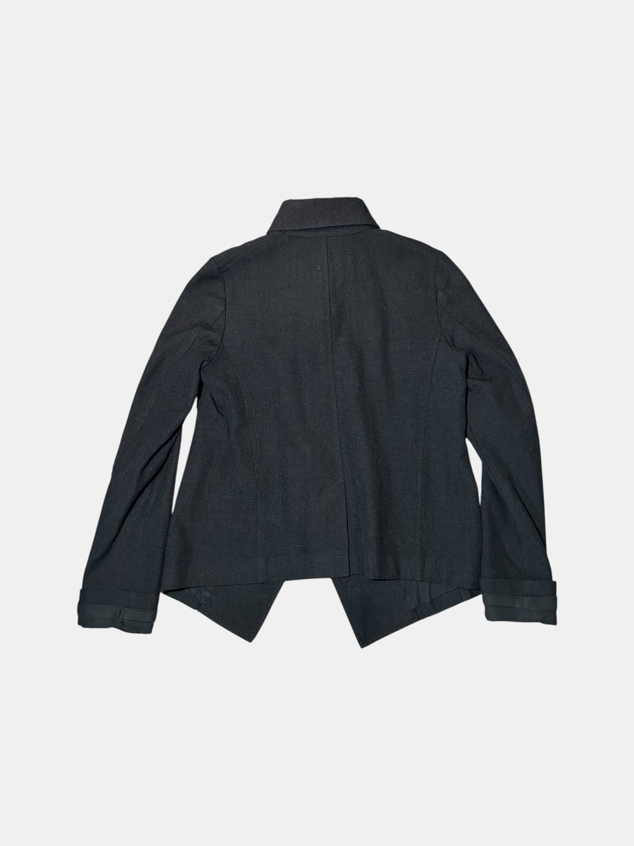 Asymmetric Double-Breasted Jacket