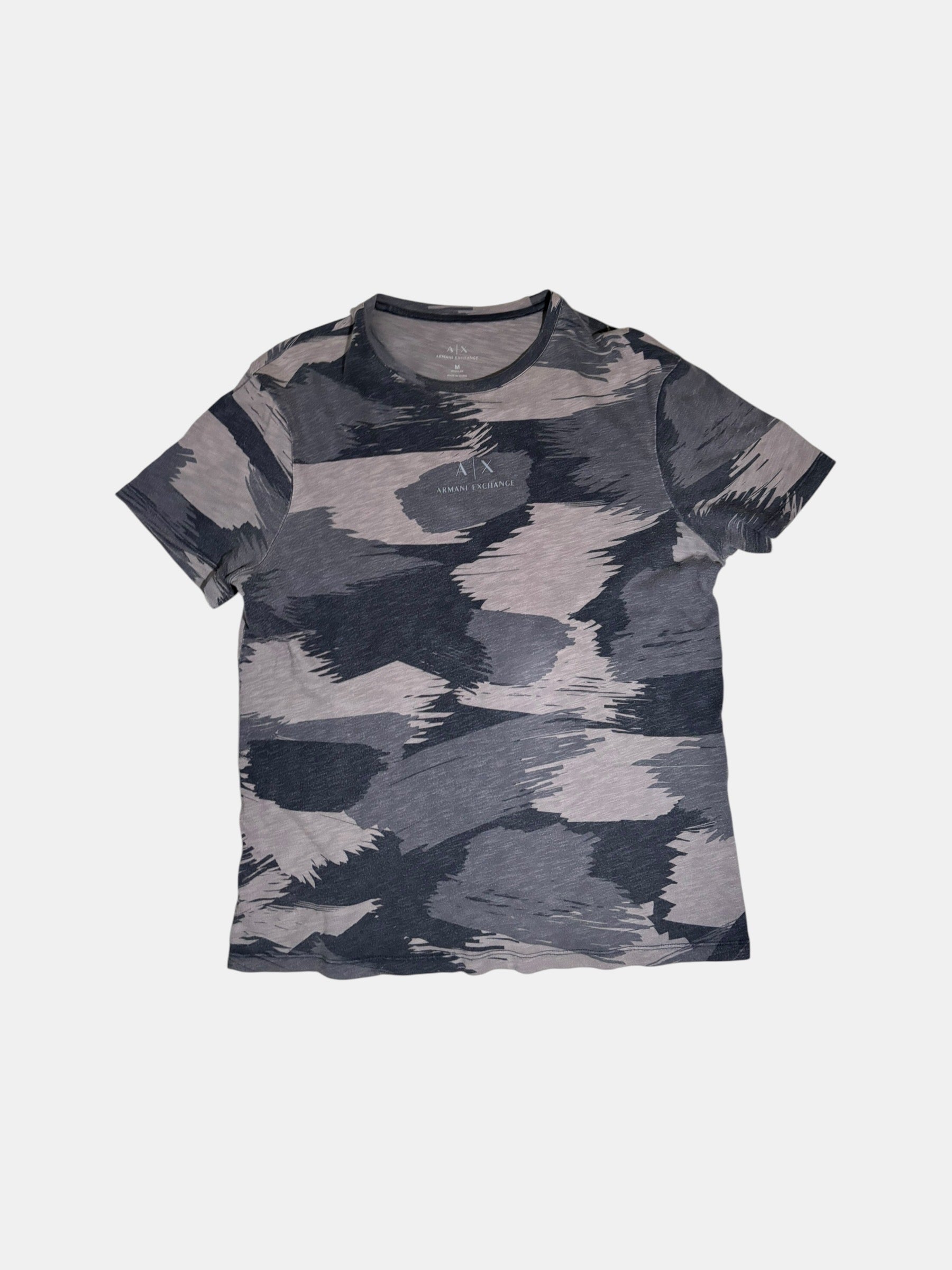 Brushstroke-Print T-Shirt