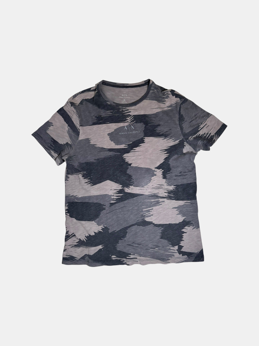 Brushstroke-Print T-Shirt