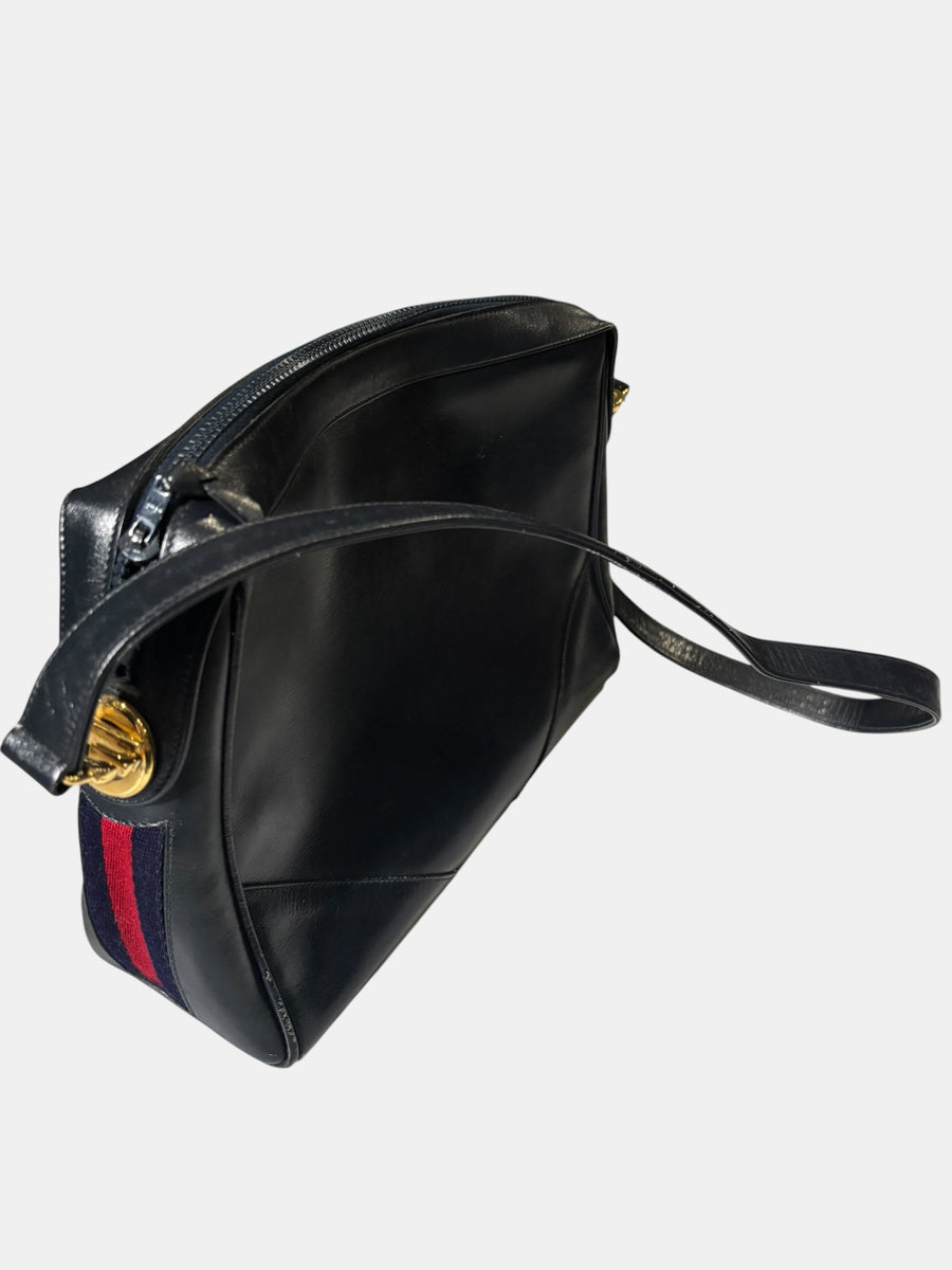 Gucci Vintage Web Stripe Shoulder Bag
