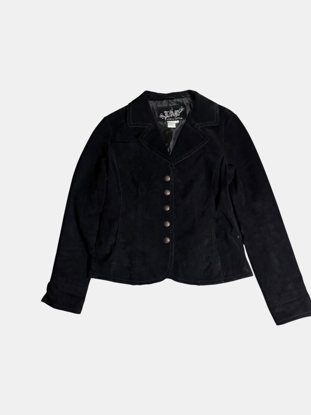Suede Tailored Jacket