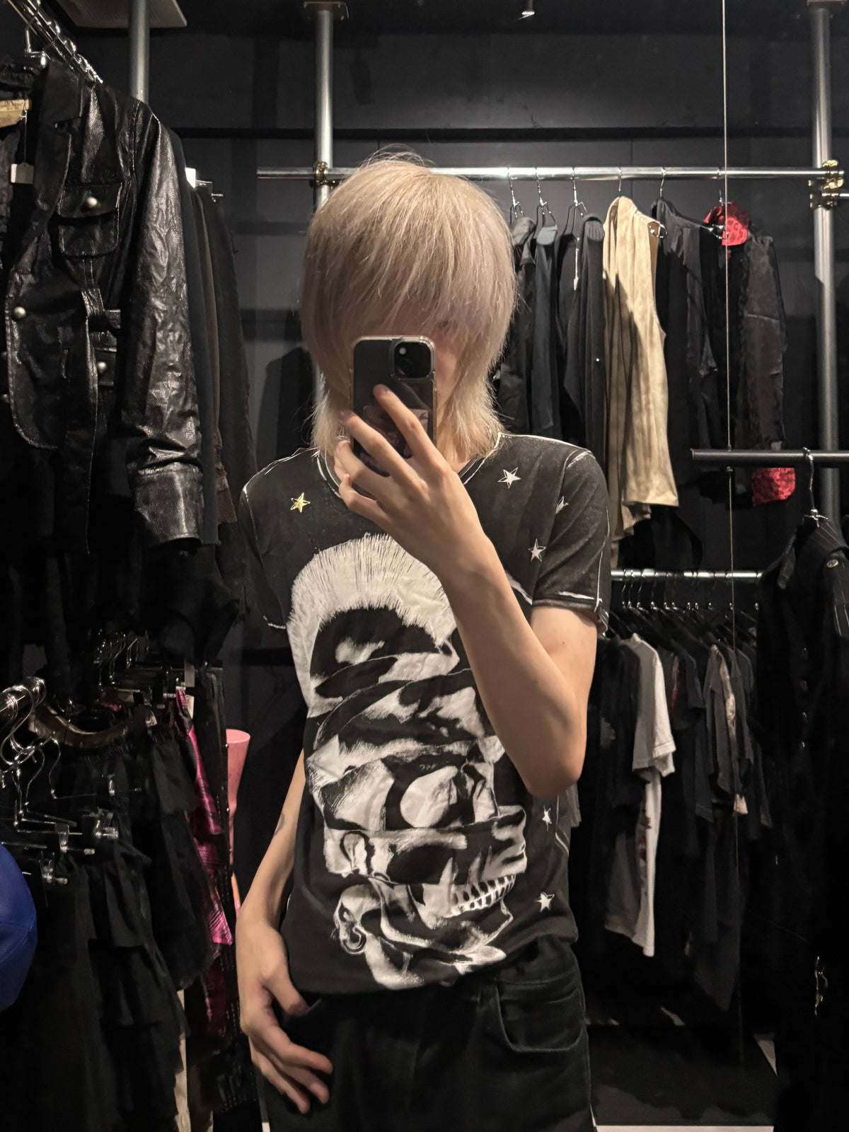 DIESEL Mohawk Skull Tee