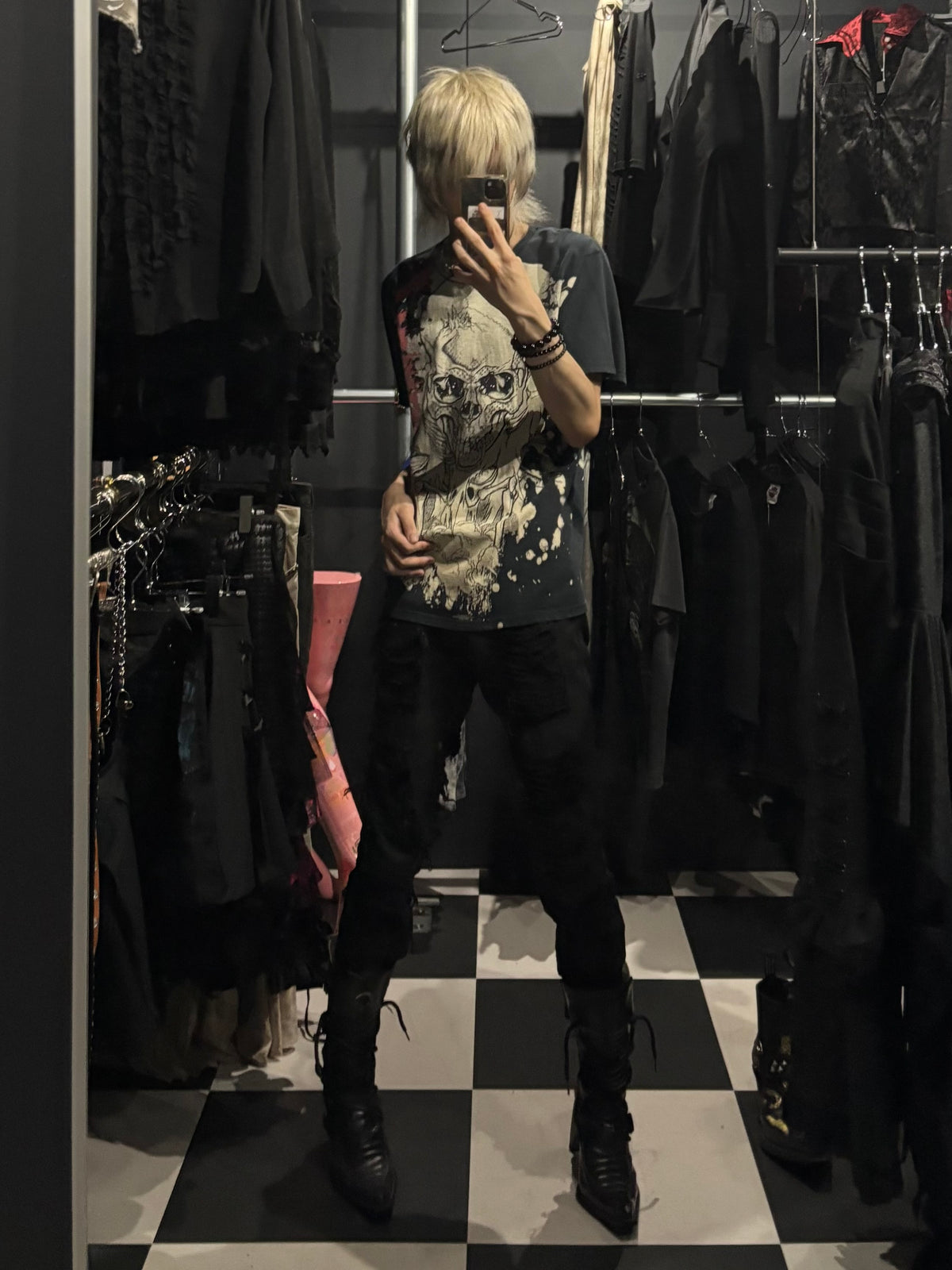 Metallica Skull Print Tee