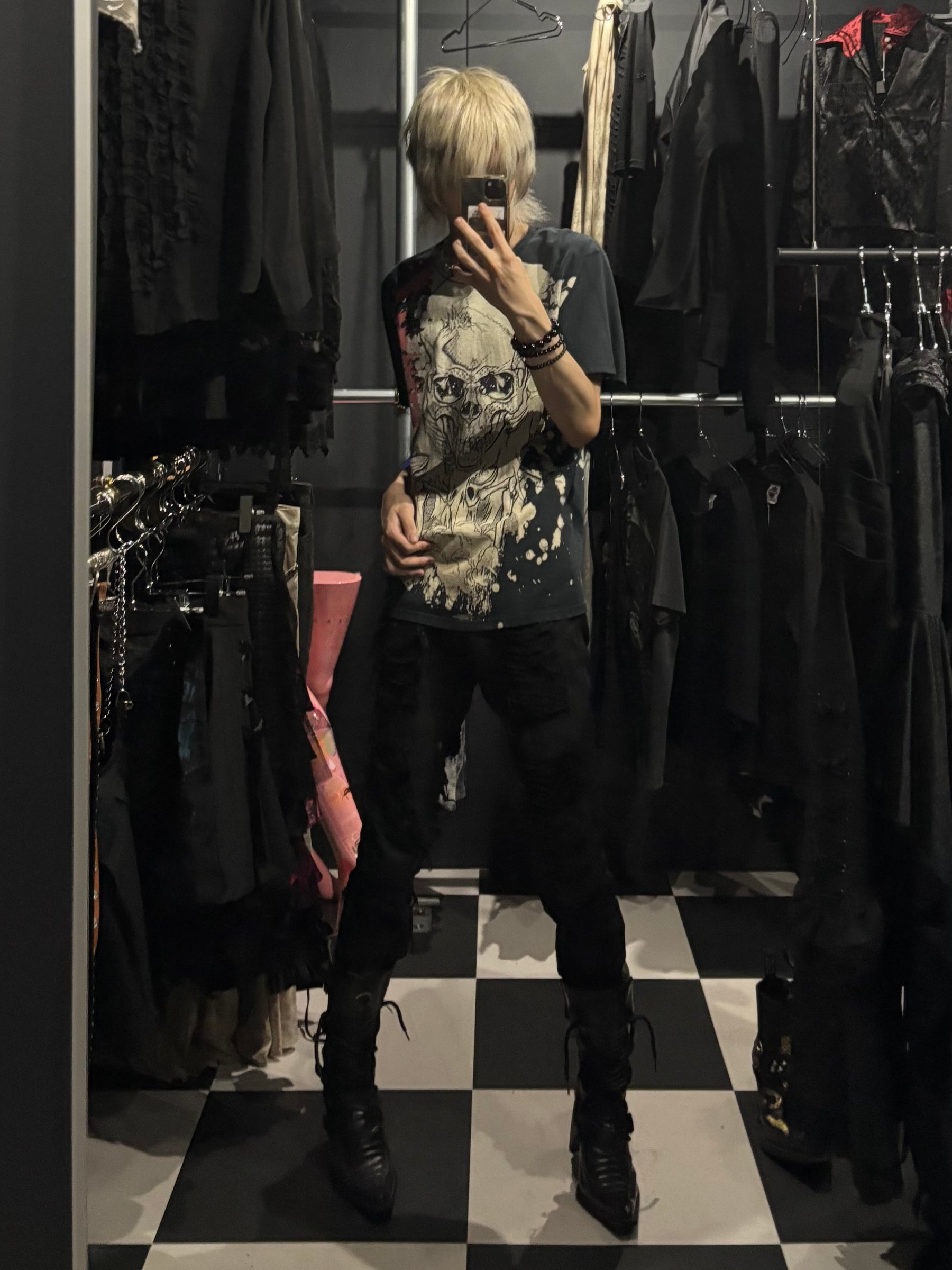 Metallica Skull Print Tee
