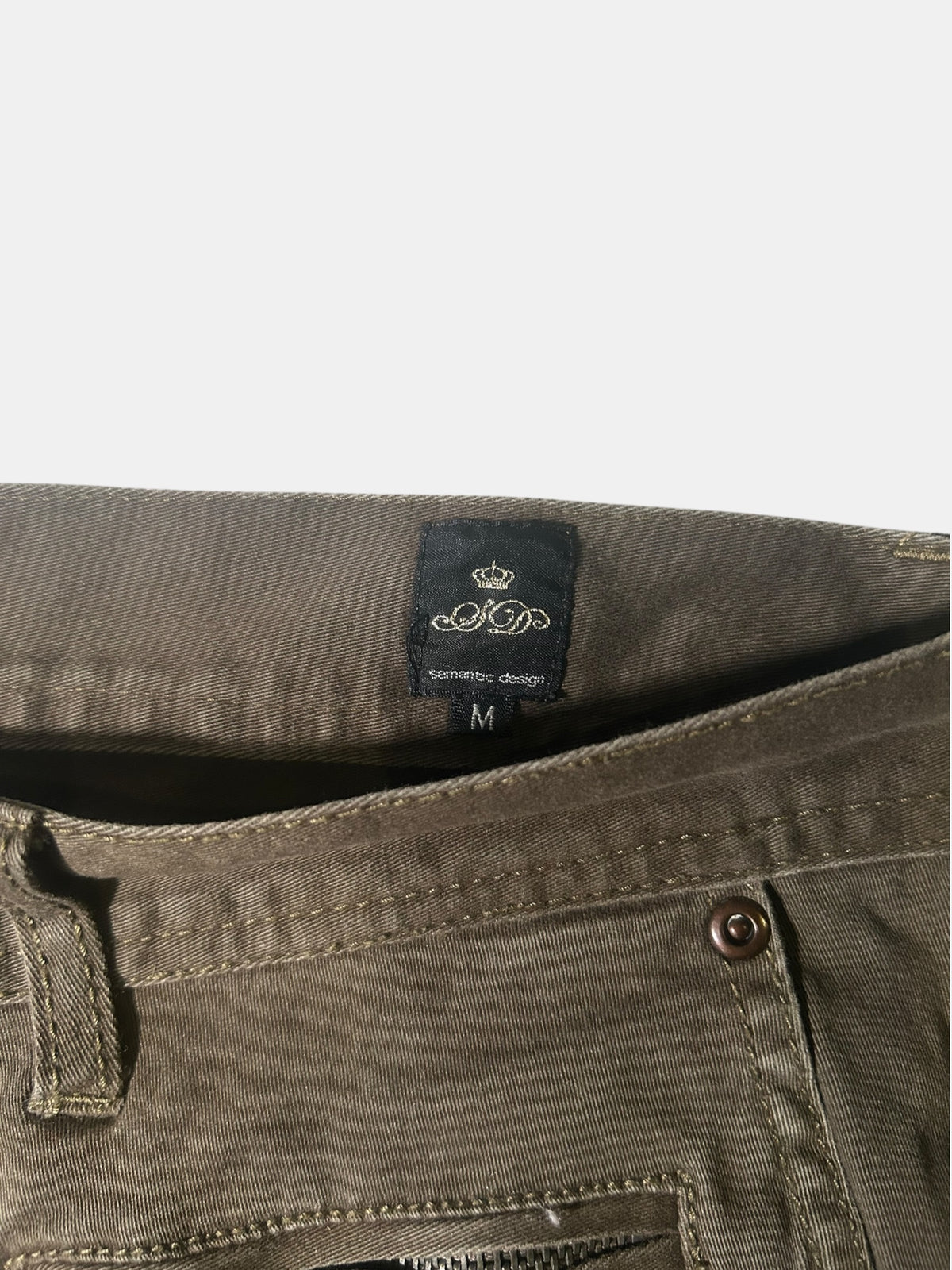 Multi-Pocket Ruched Cargo Pants